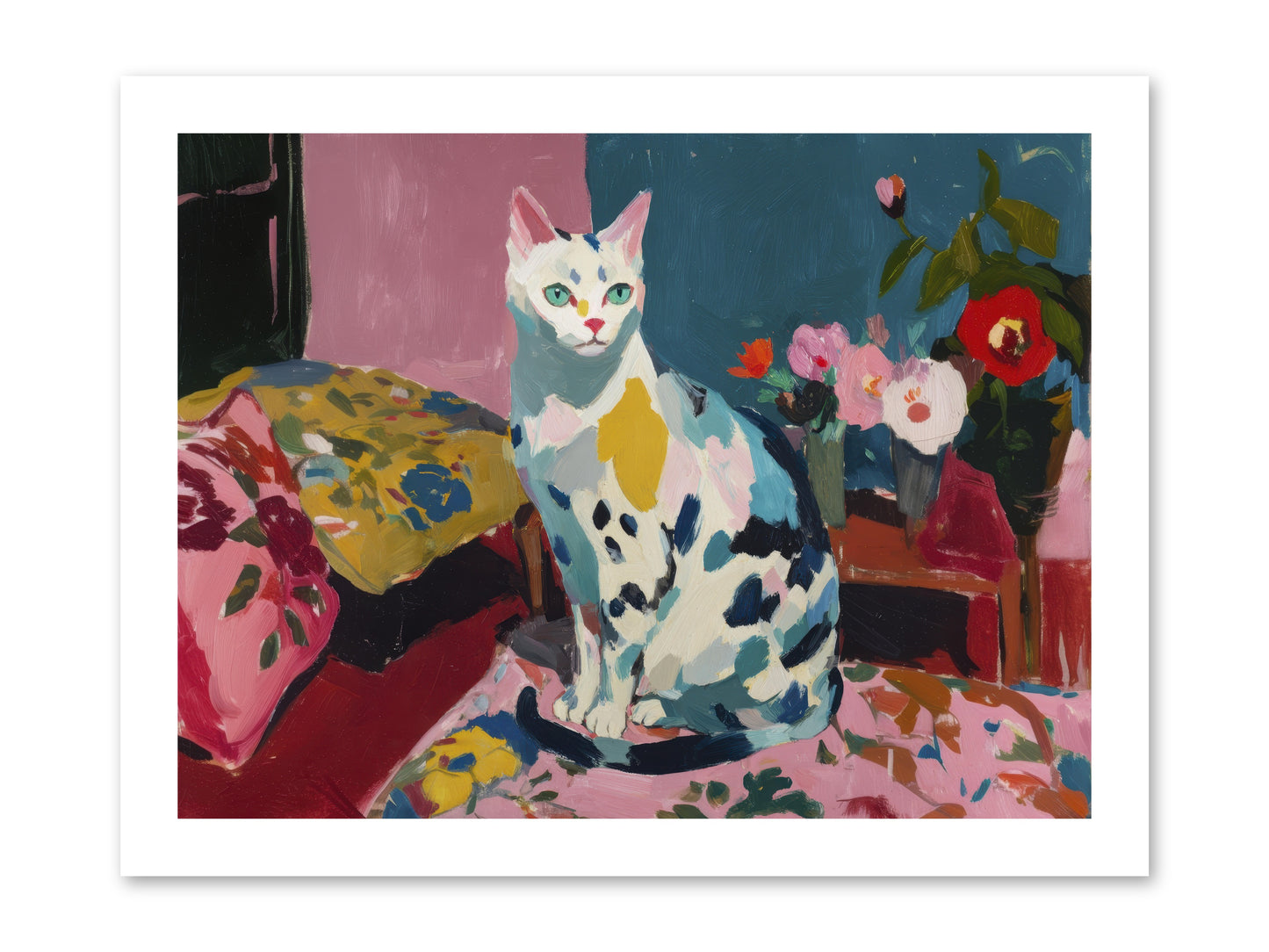 Afternoon Possession -- Loose Canvas Print 16x12