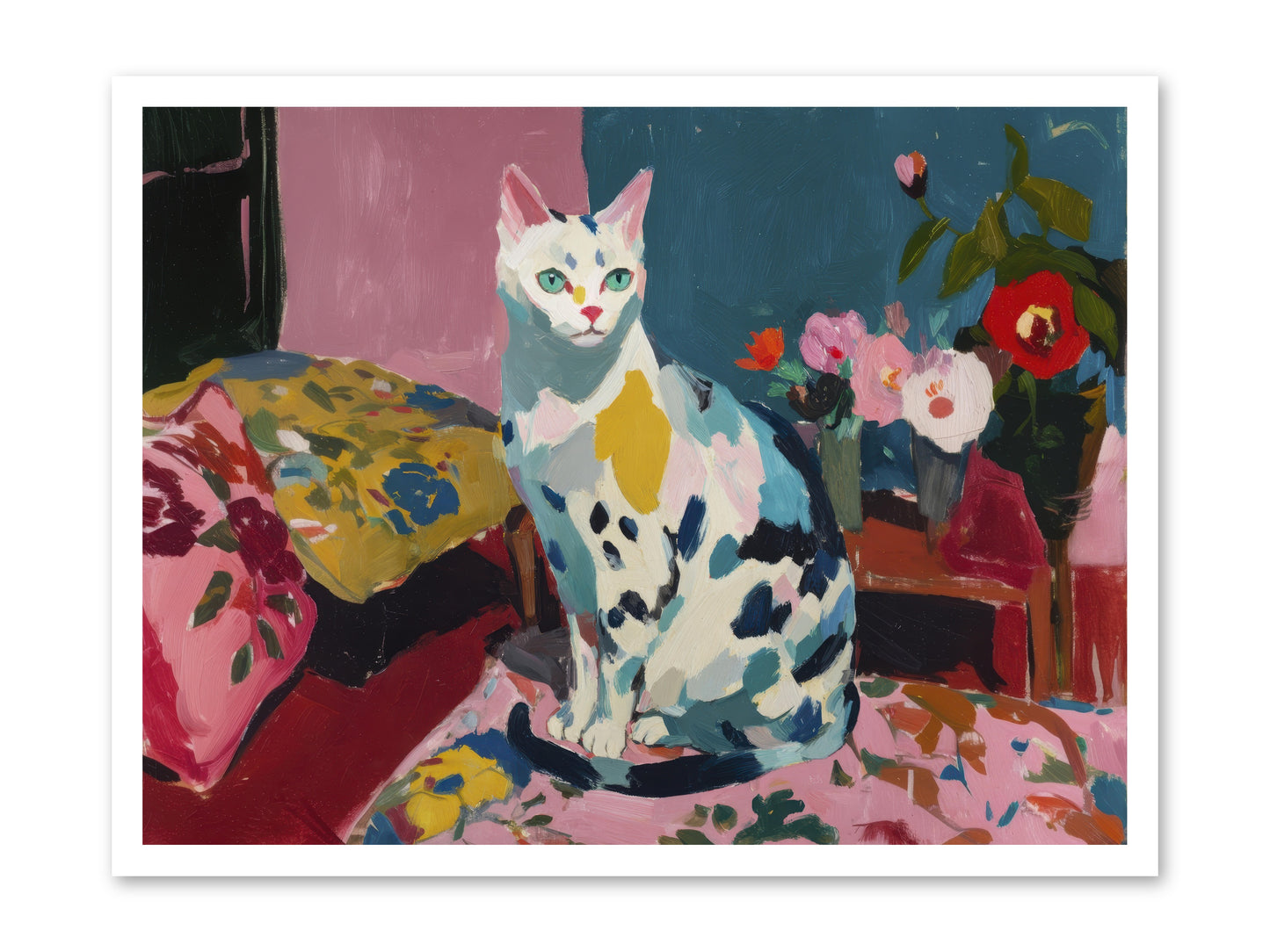 Afternoon Possession -- Loose Canvas Print 32x24