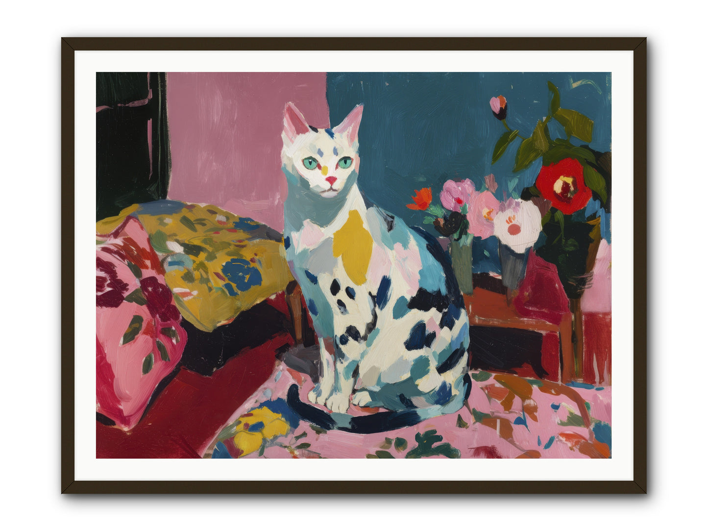 Afternoon Possession -- Framed Print - Black 48x36