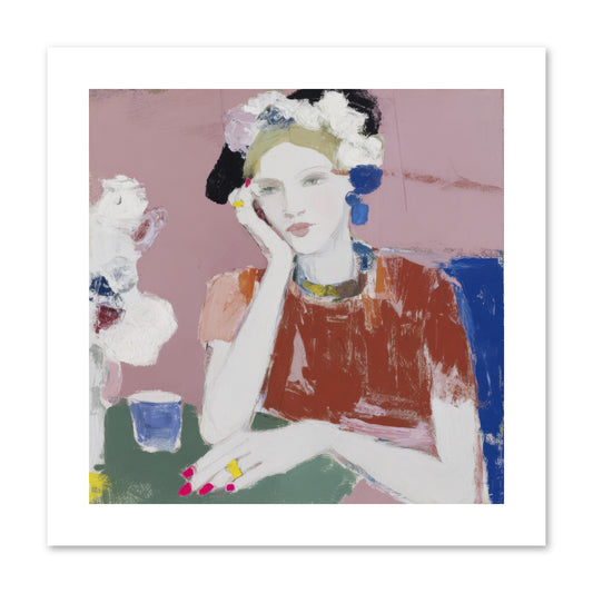 Afternoon at the Club -- Paper Print 10x10