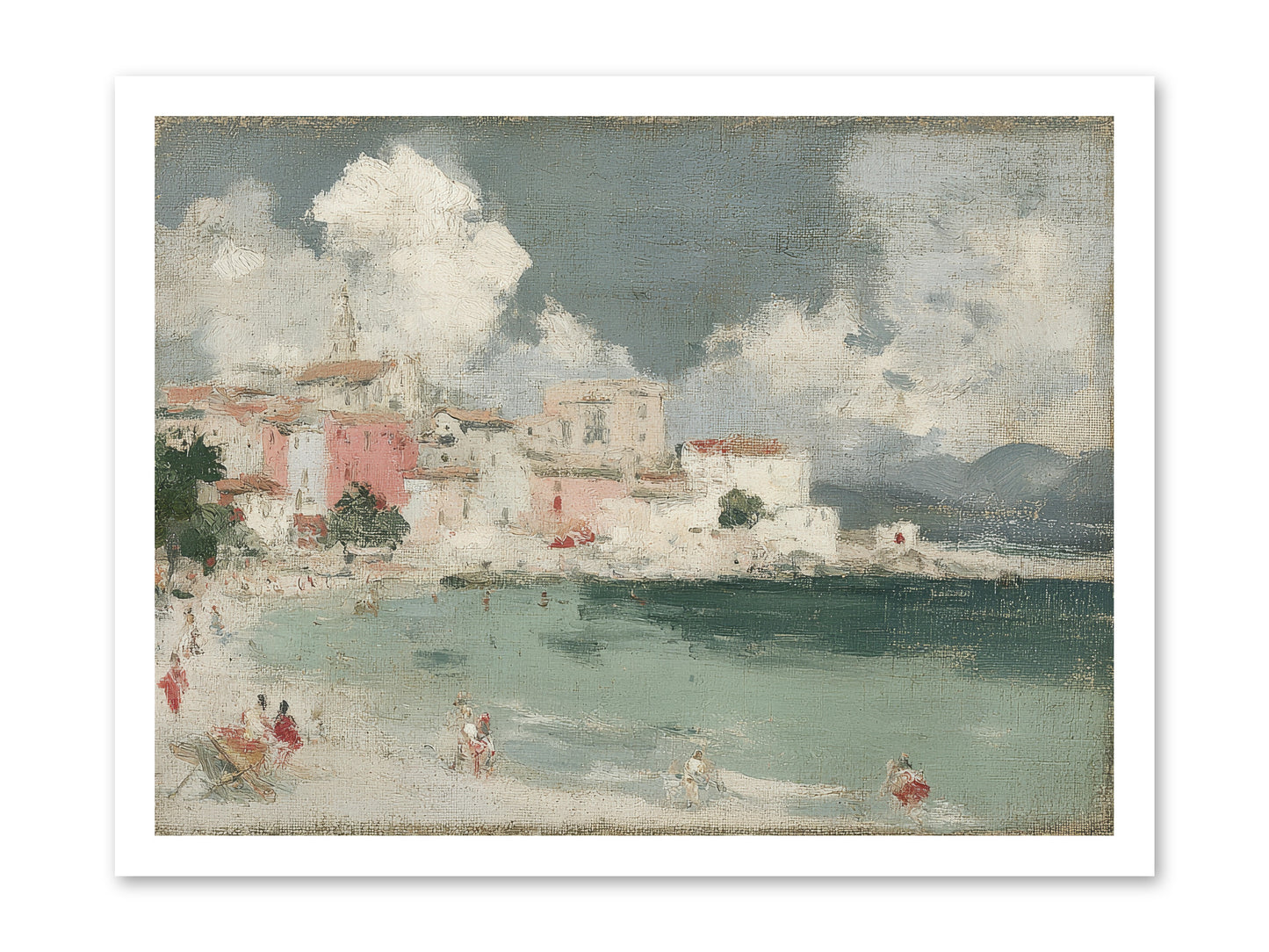 Afternoon by the Water -- Paper Print 24x18
