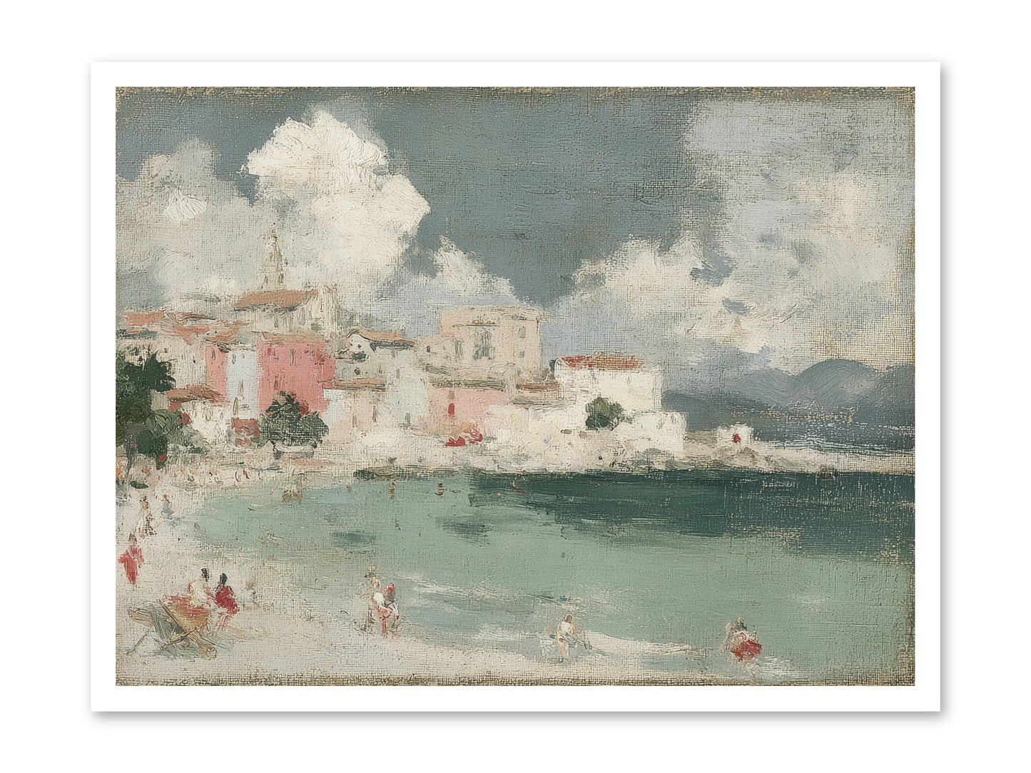 Afternoon by the Water -- Paper Print 32x24