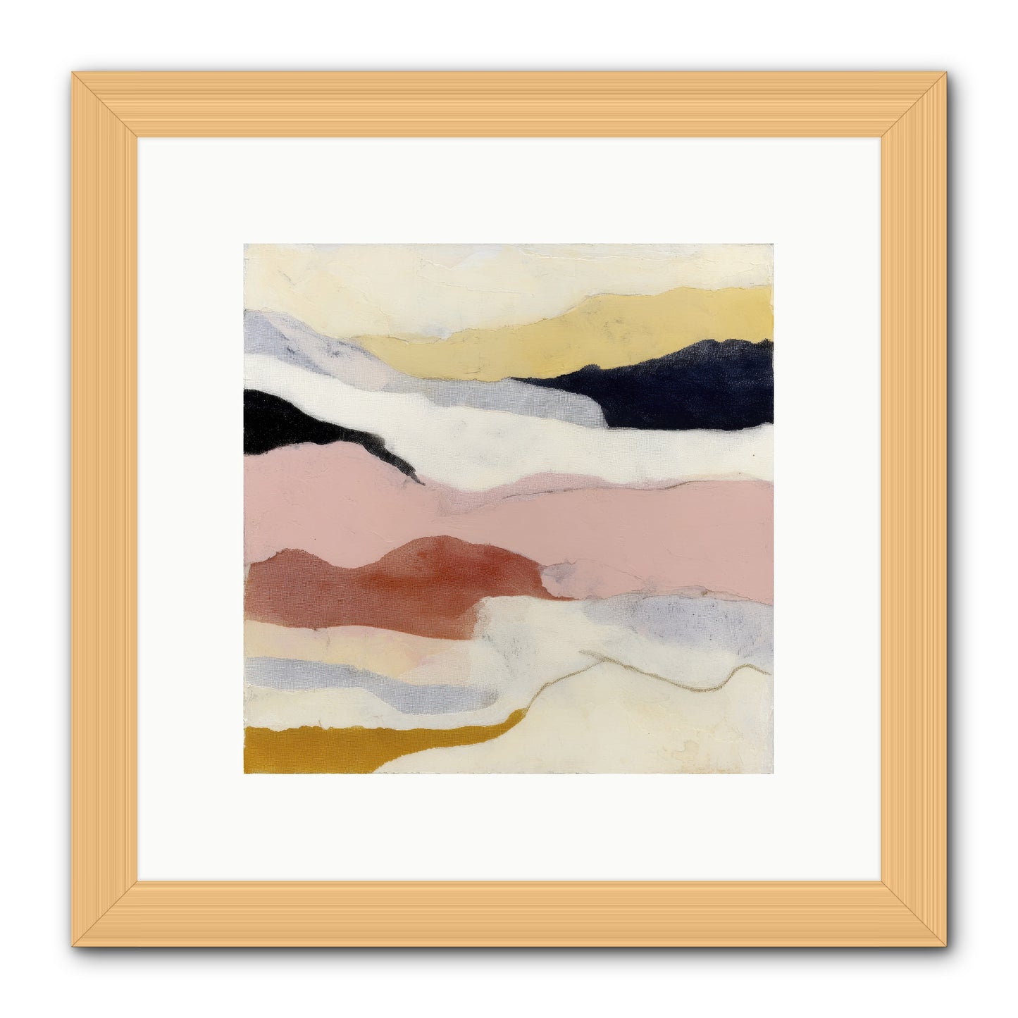 Alarum -- Framed Print - Natural 10x10