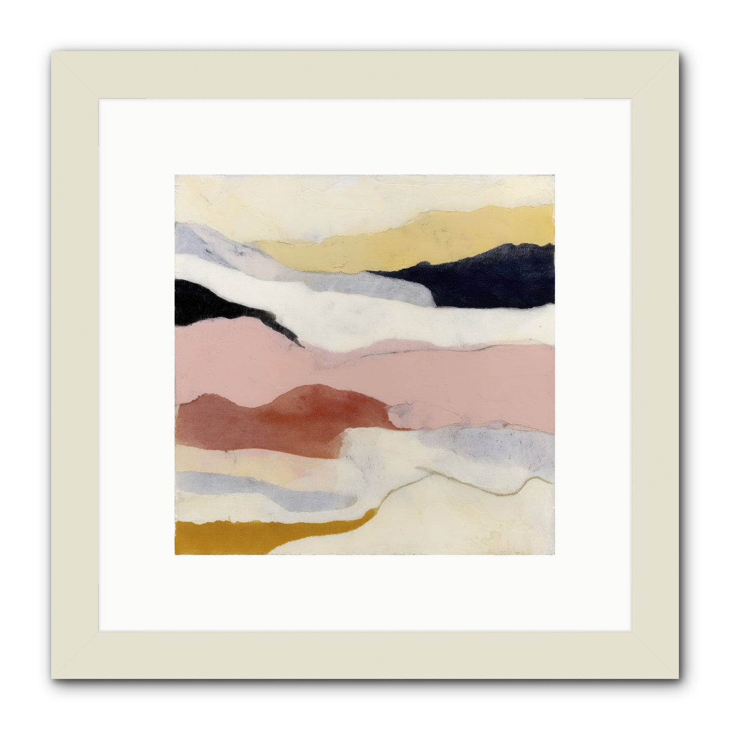 Alarum -- Framed Print - White 10x10