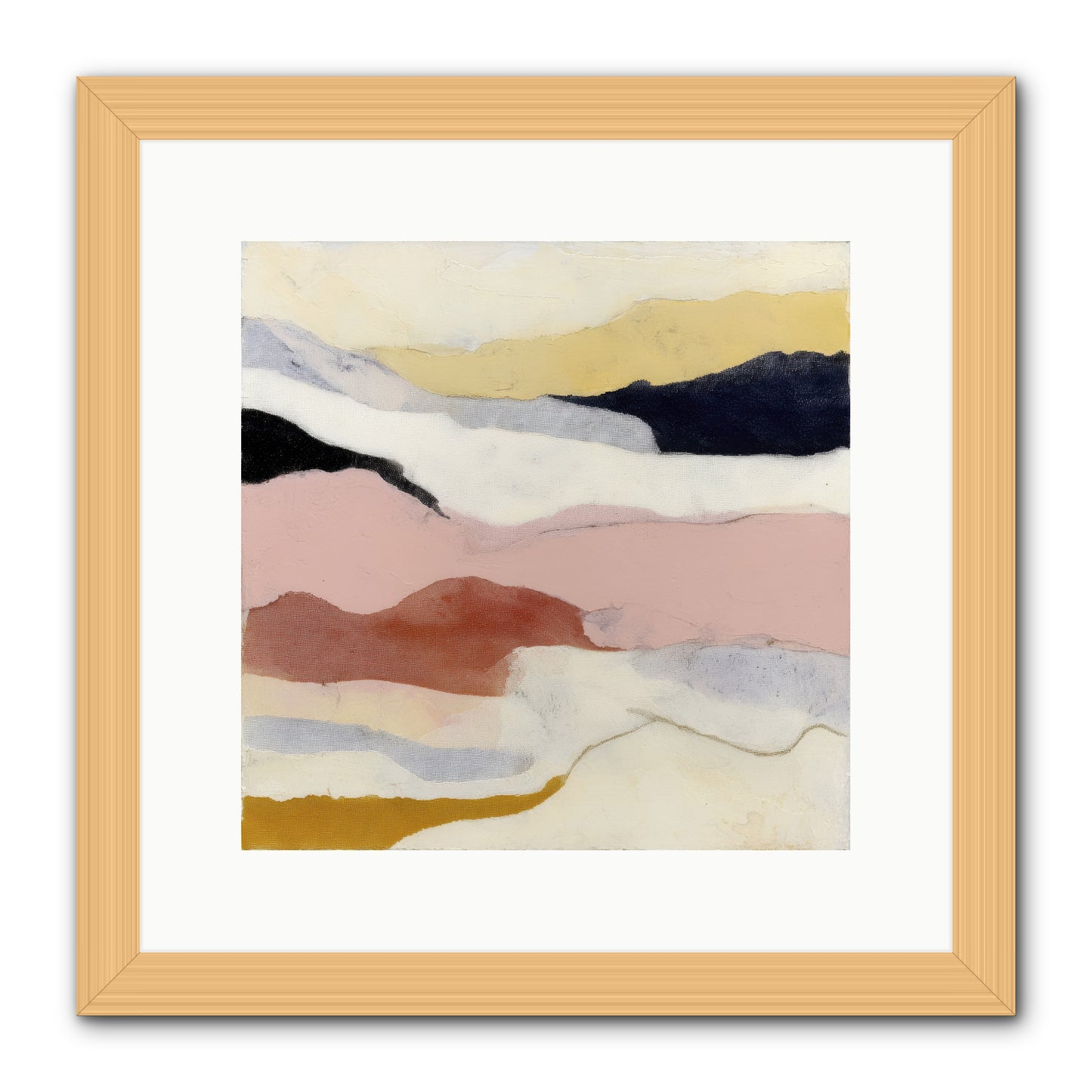 Alarum -- Framed Print - Natural 12x12