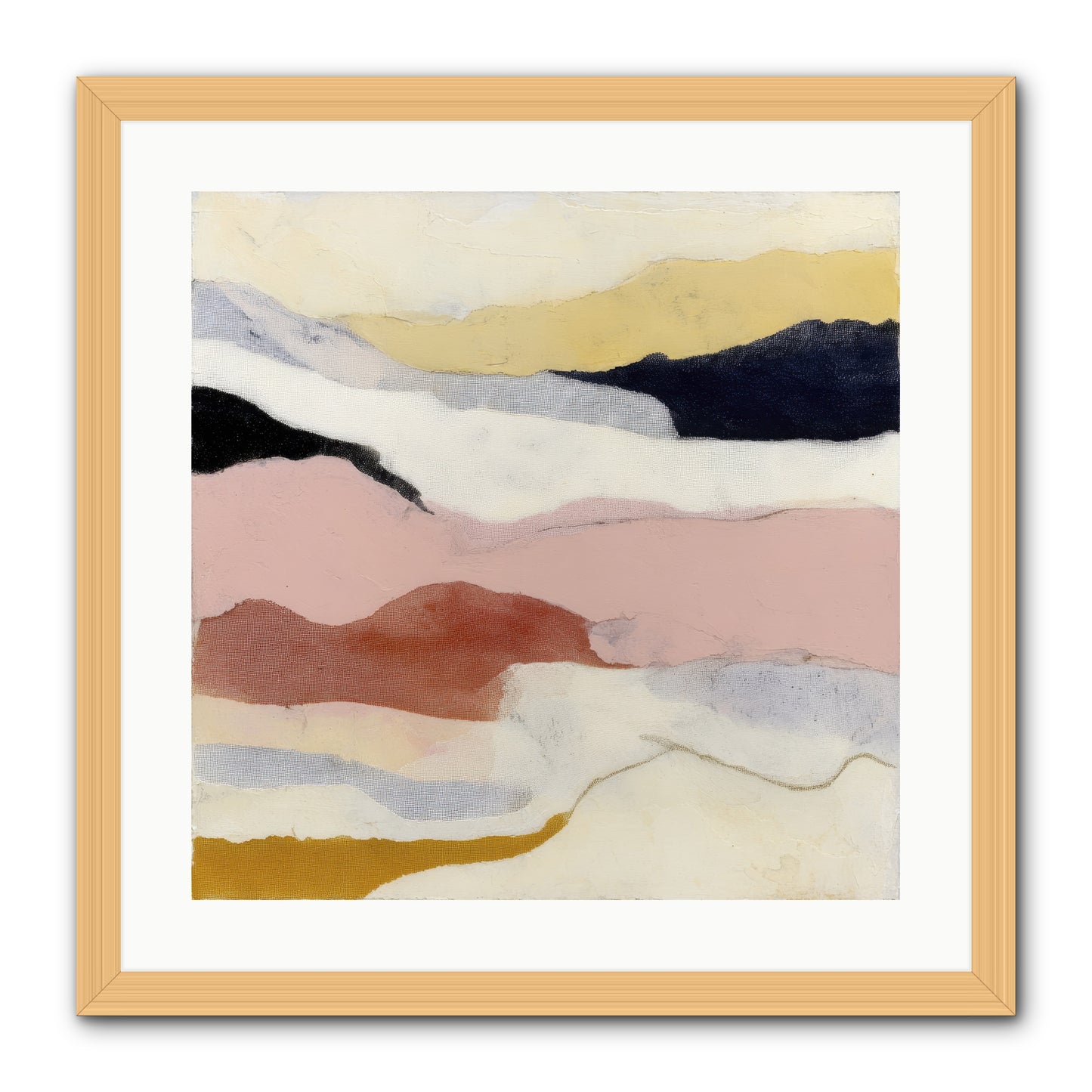 Alarum -- Framed Print - Natural 20x20