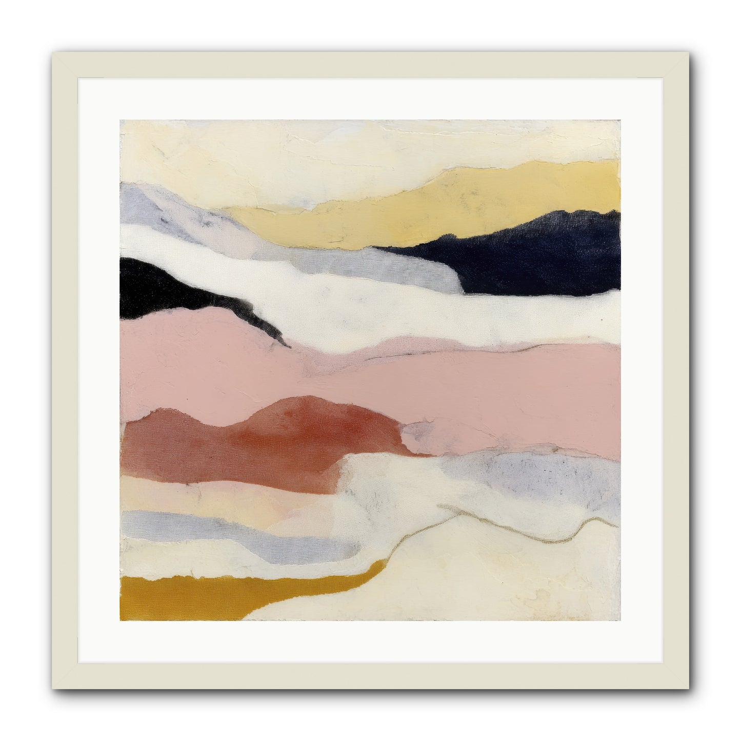 Alarum -- Framed Print - White 24x24