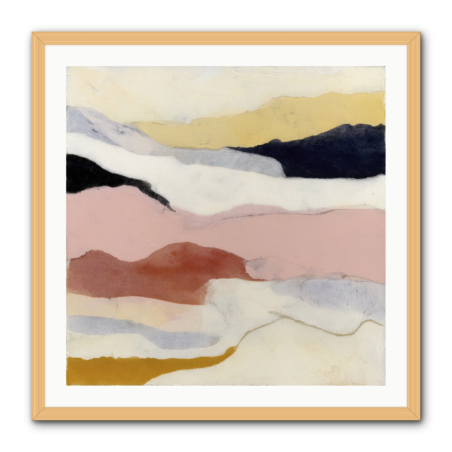 Alarum -- Framed Print - Natural 30x30