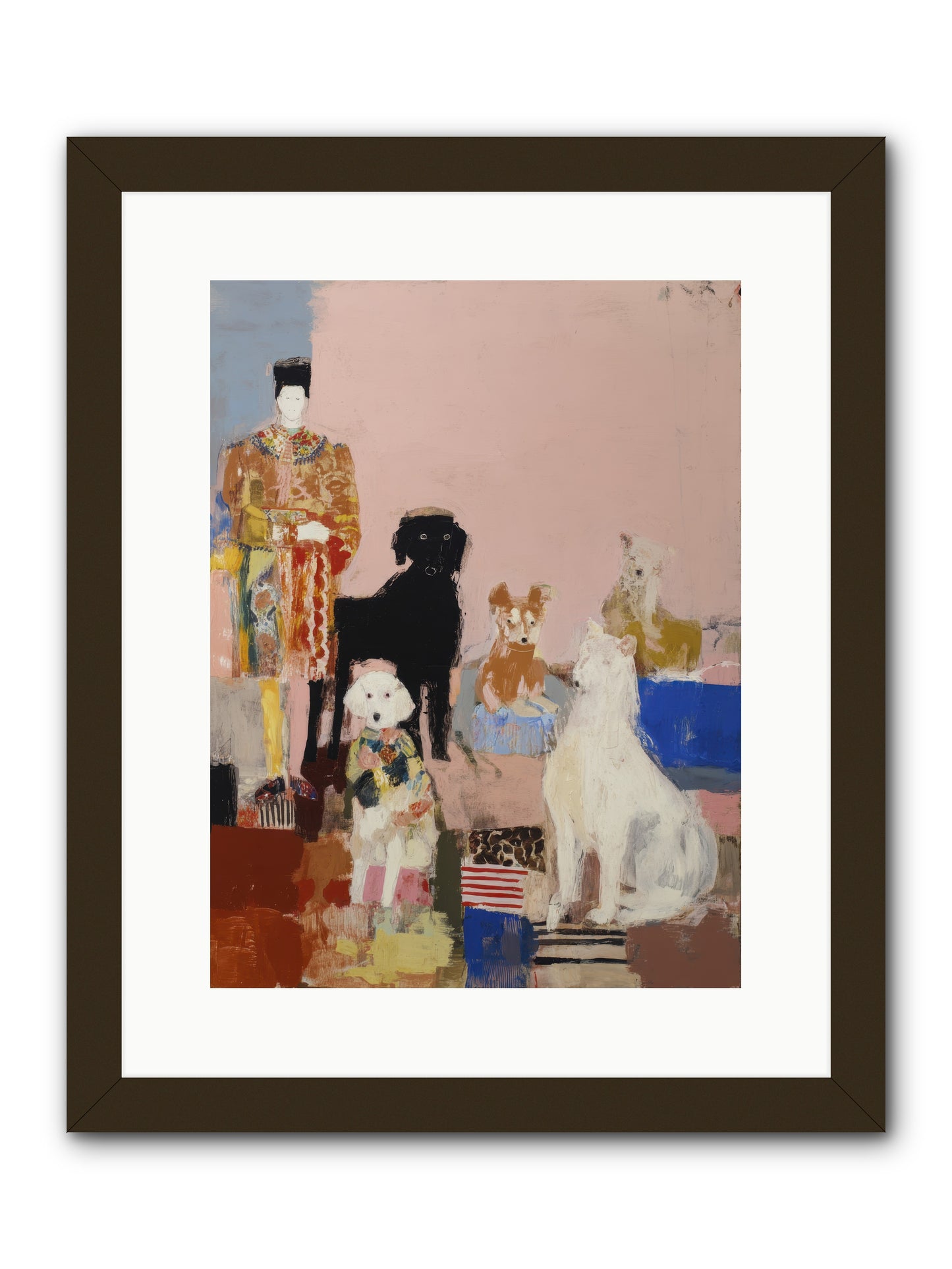 Aligned -- Framed Print - Black 12x16
