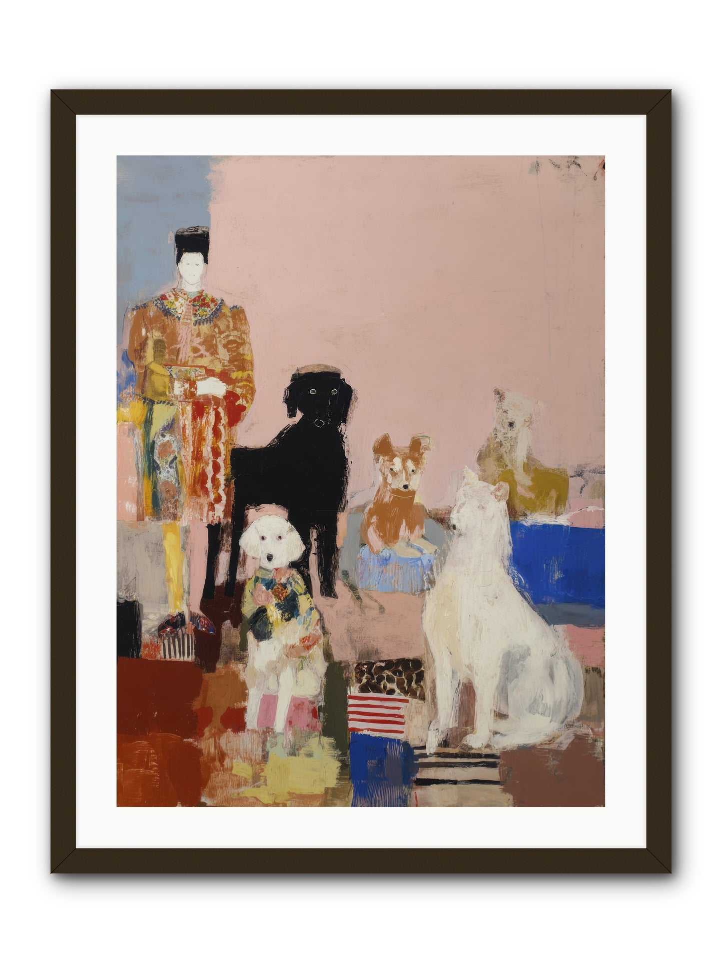 Aligned -- Framed Print - Black 24x32