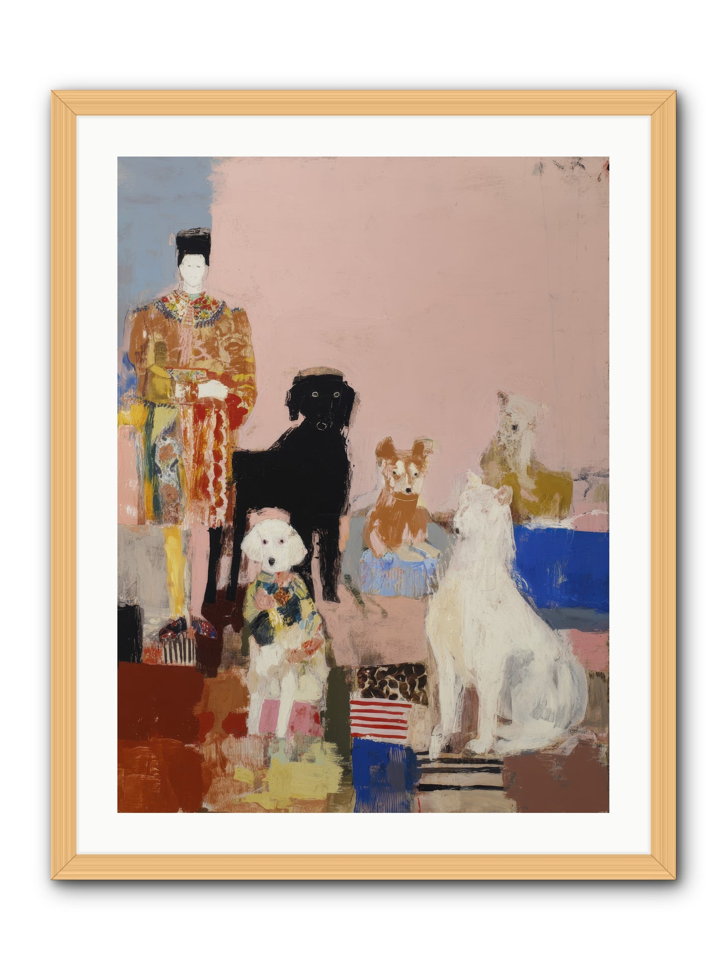 Aligned -- Framed Print - Natural 24x32