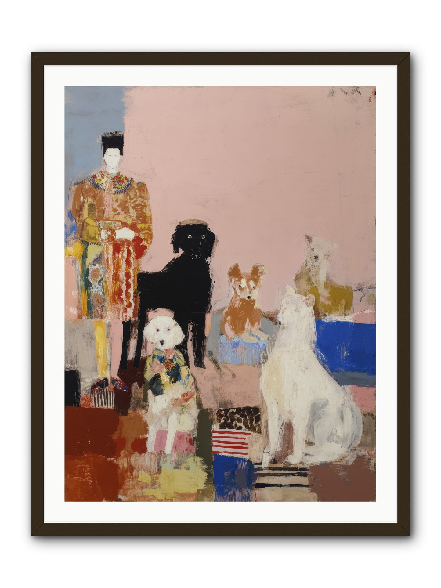 Aligned -- Framed Print - Black 30x40