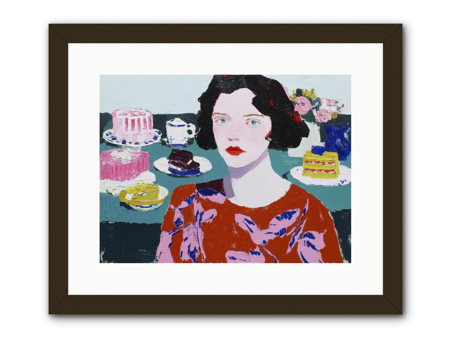 All That Sweetness -- Framed Print - Black 16x12