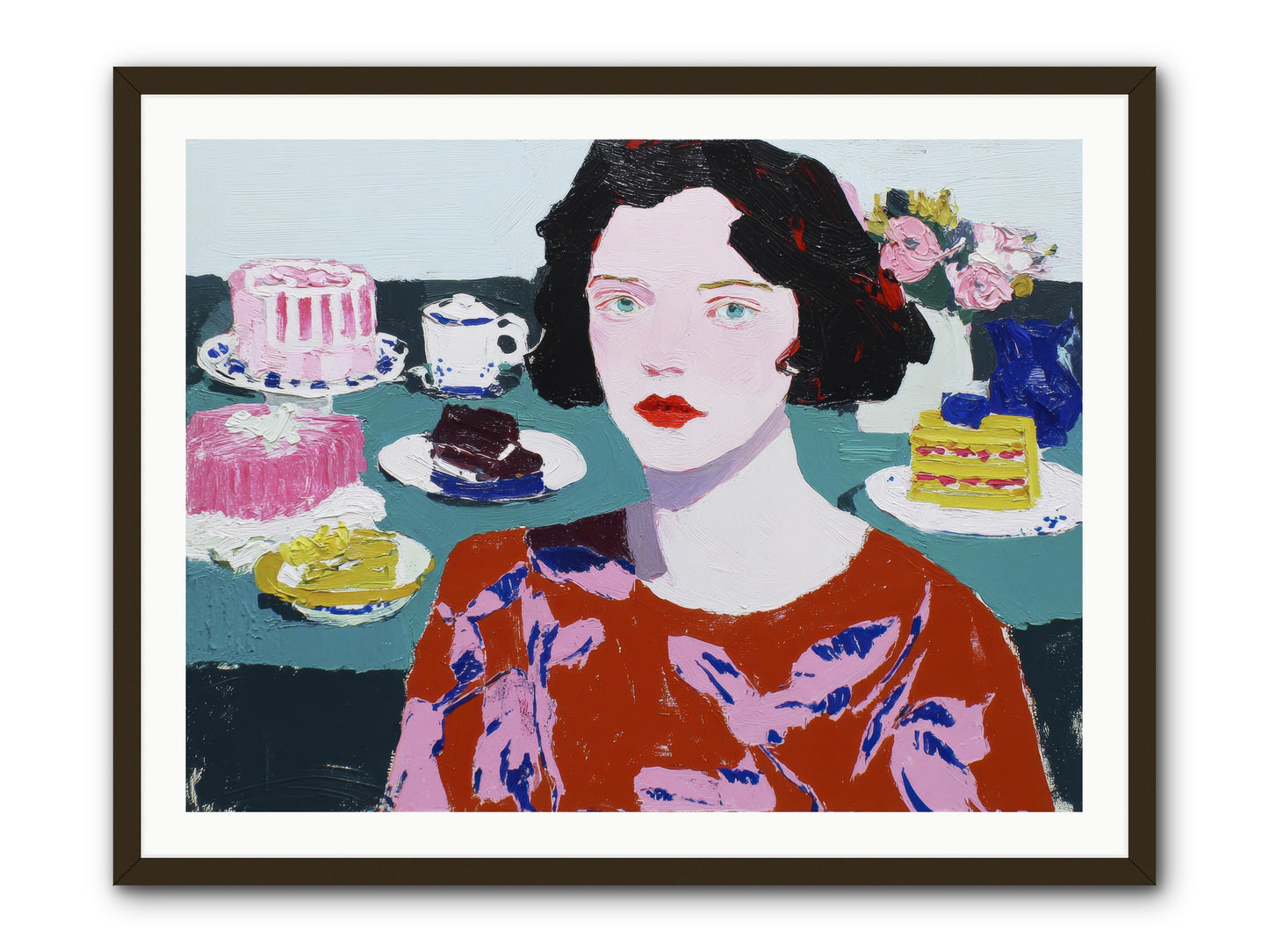 All That Sweetness -- Framed Print - Black 40x30