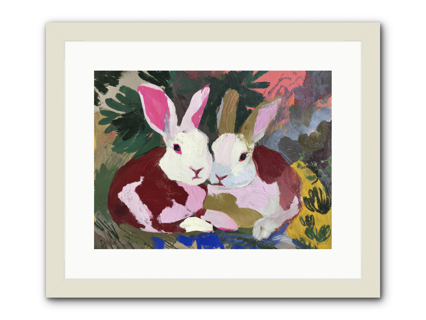 All the Small Mercies -- Framed Print - White 16x12