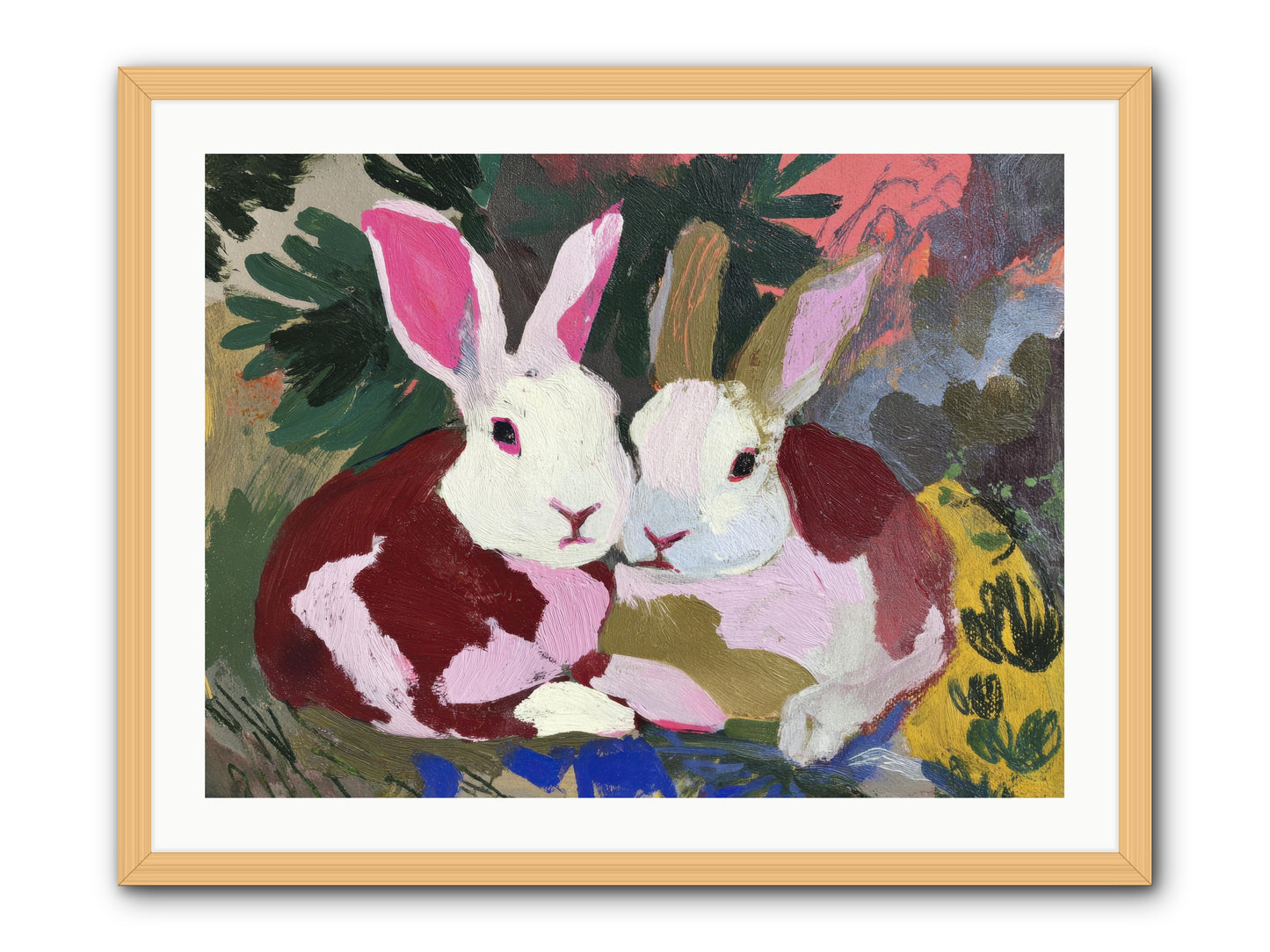 All the Small Mercies -- Framed Print - Natural 32x24