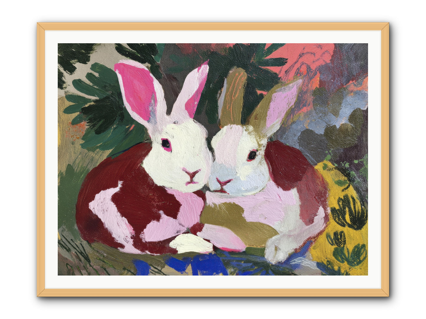 All the Small Mercies -- Framed Print - Natural 48x36