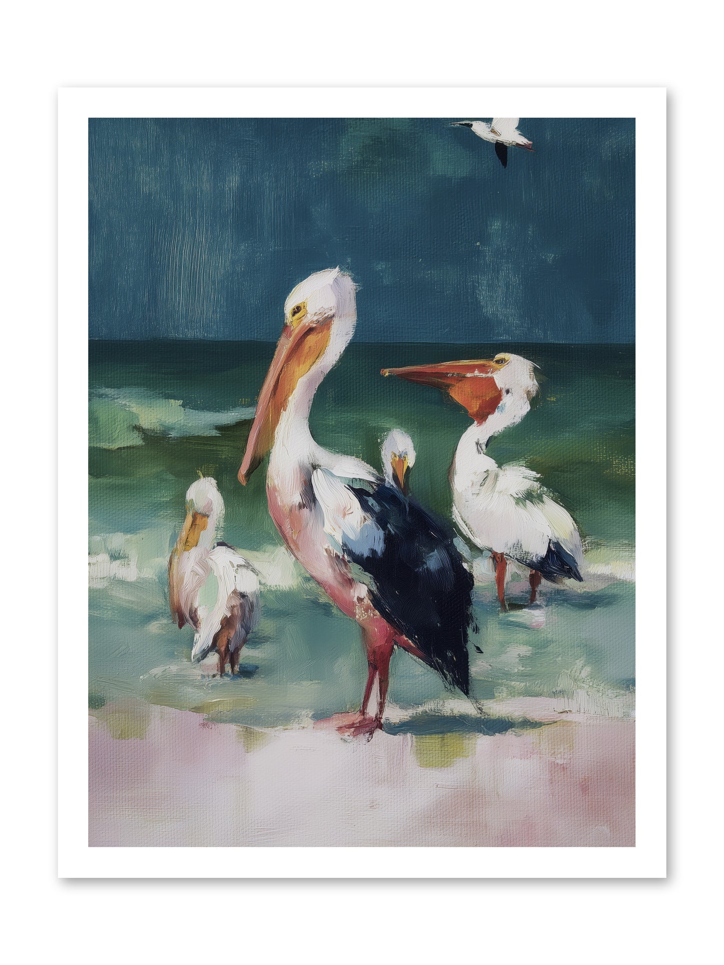 Along Water's Edge -- Loose Canvas Print 18x24
