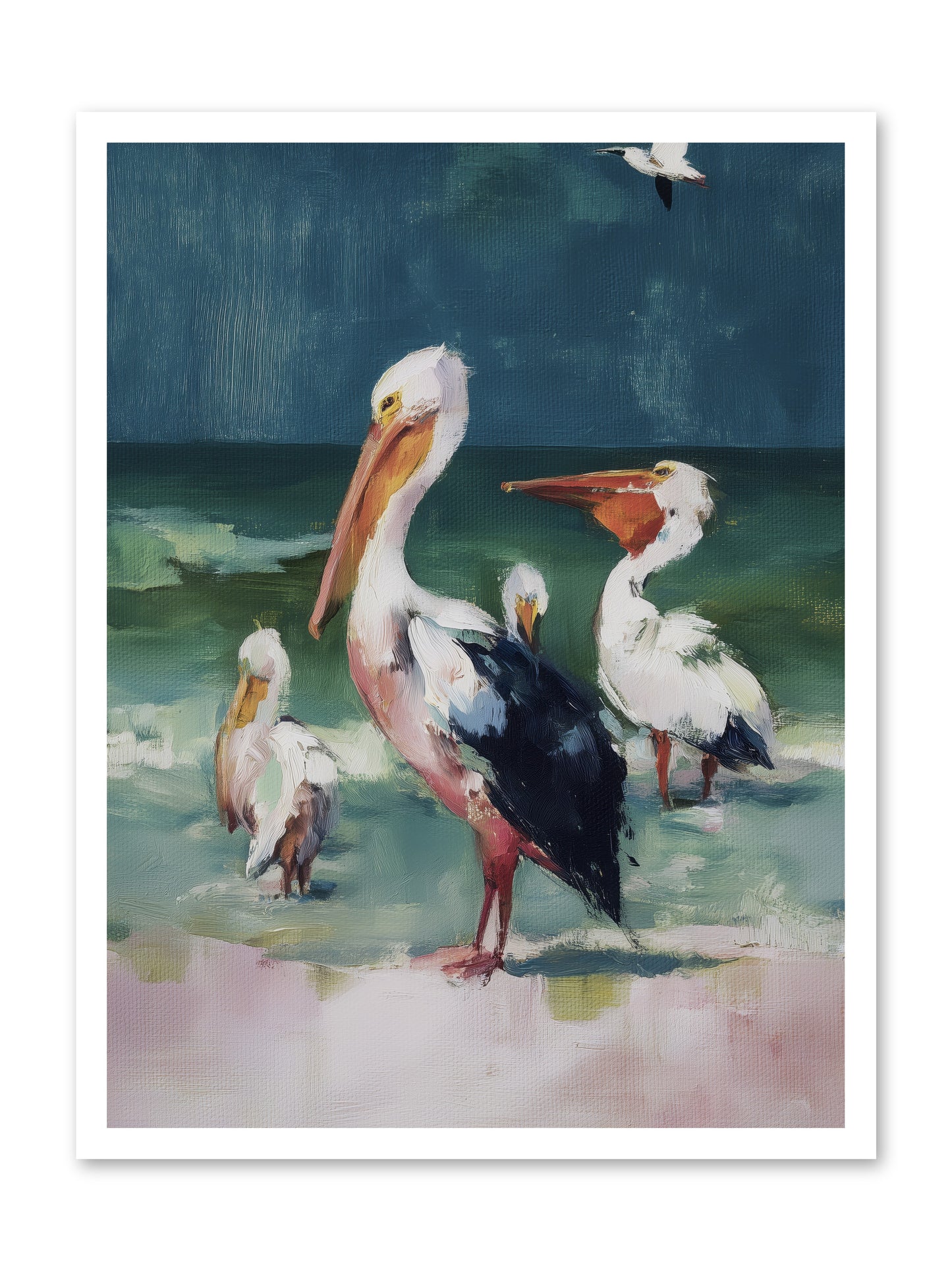 Along Water's Edge -- Paper Print 24x32