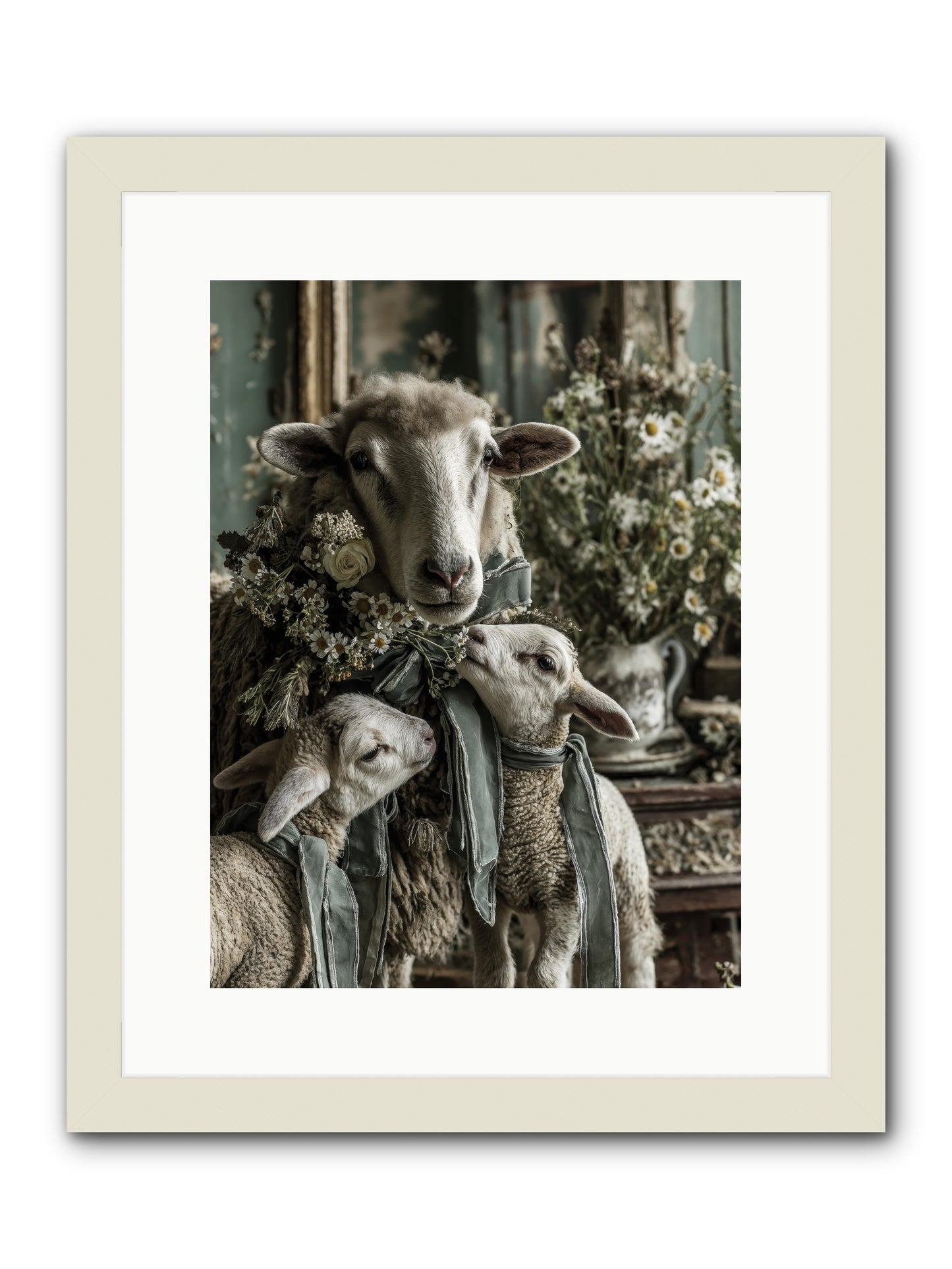 Always -- Framed Print - White 12x16