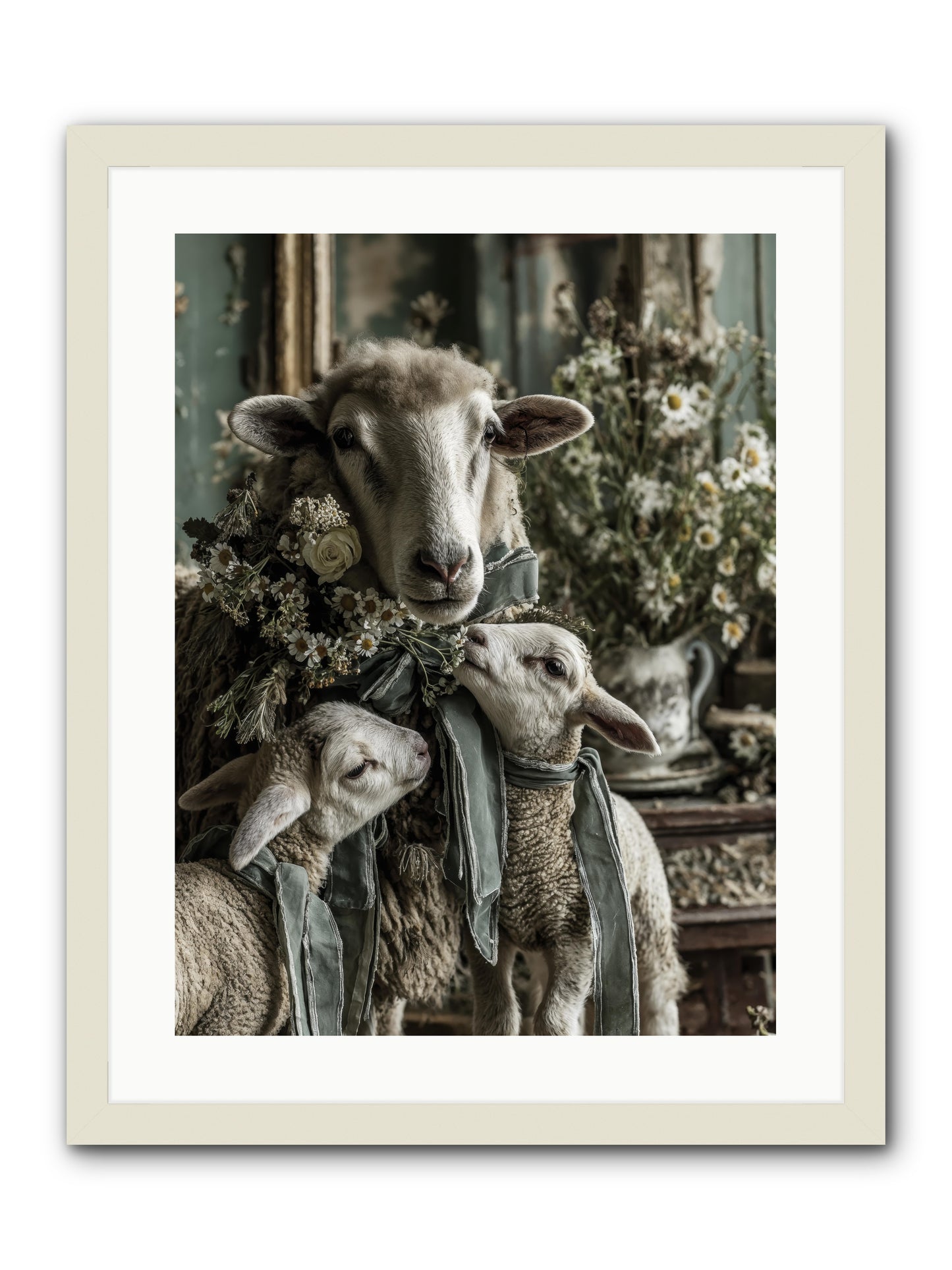 Always -- Framed Print - White 18x24