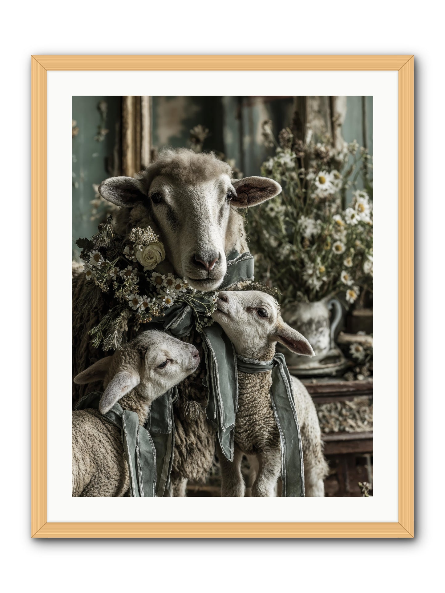 Always -- Framed Print - Natural 24x32