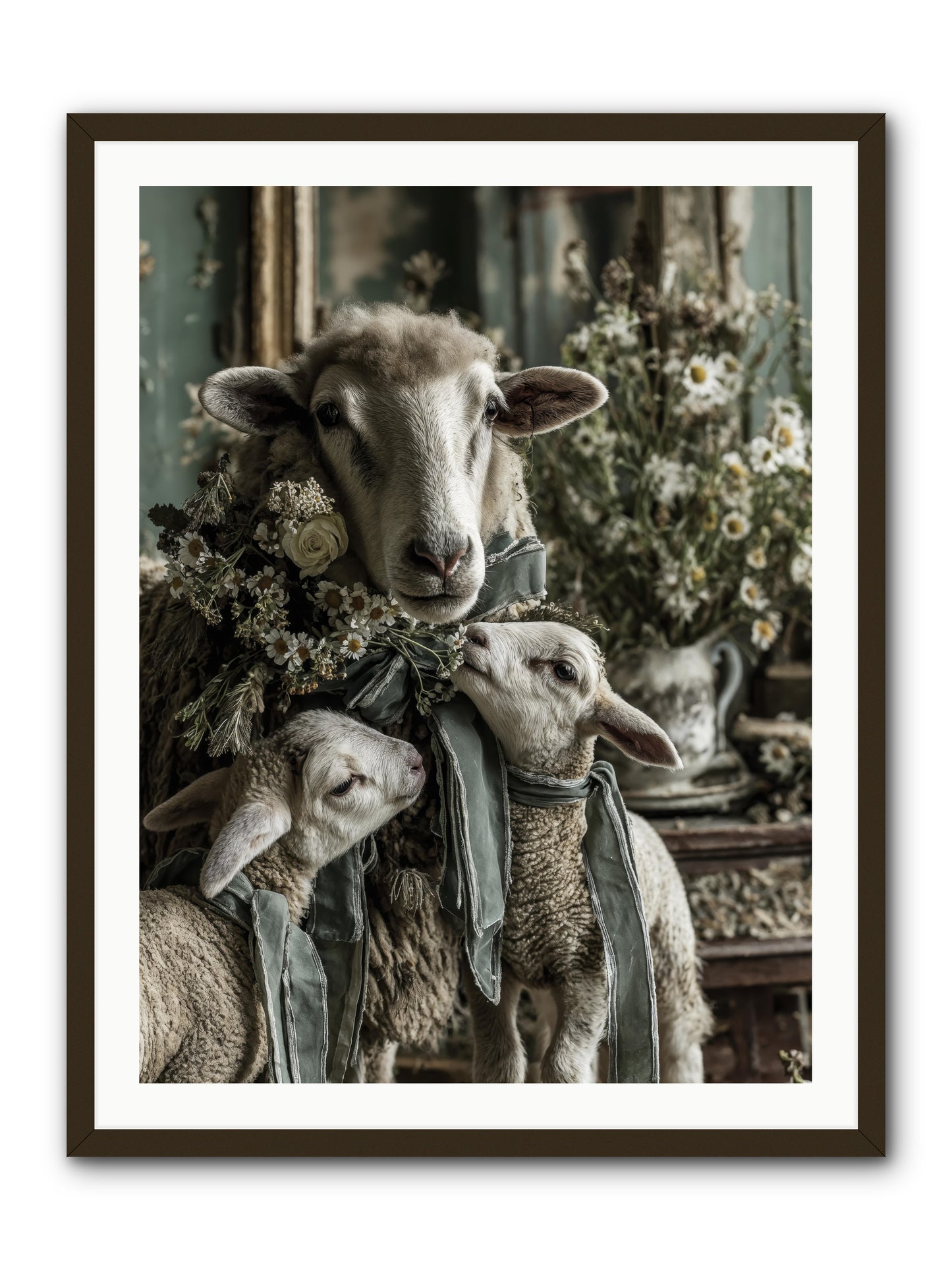 Always -- Framed Print - Black 30x40