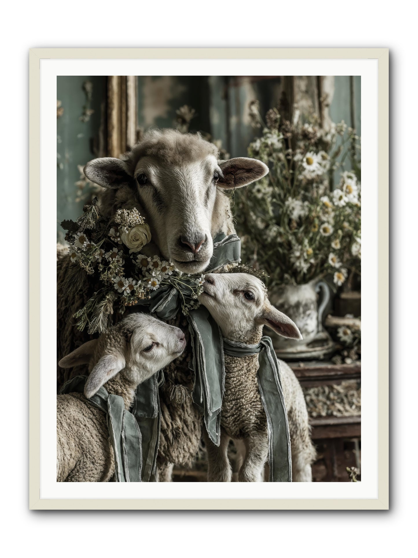 Always -- Framed Print - White 36x48