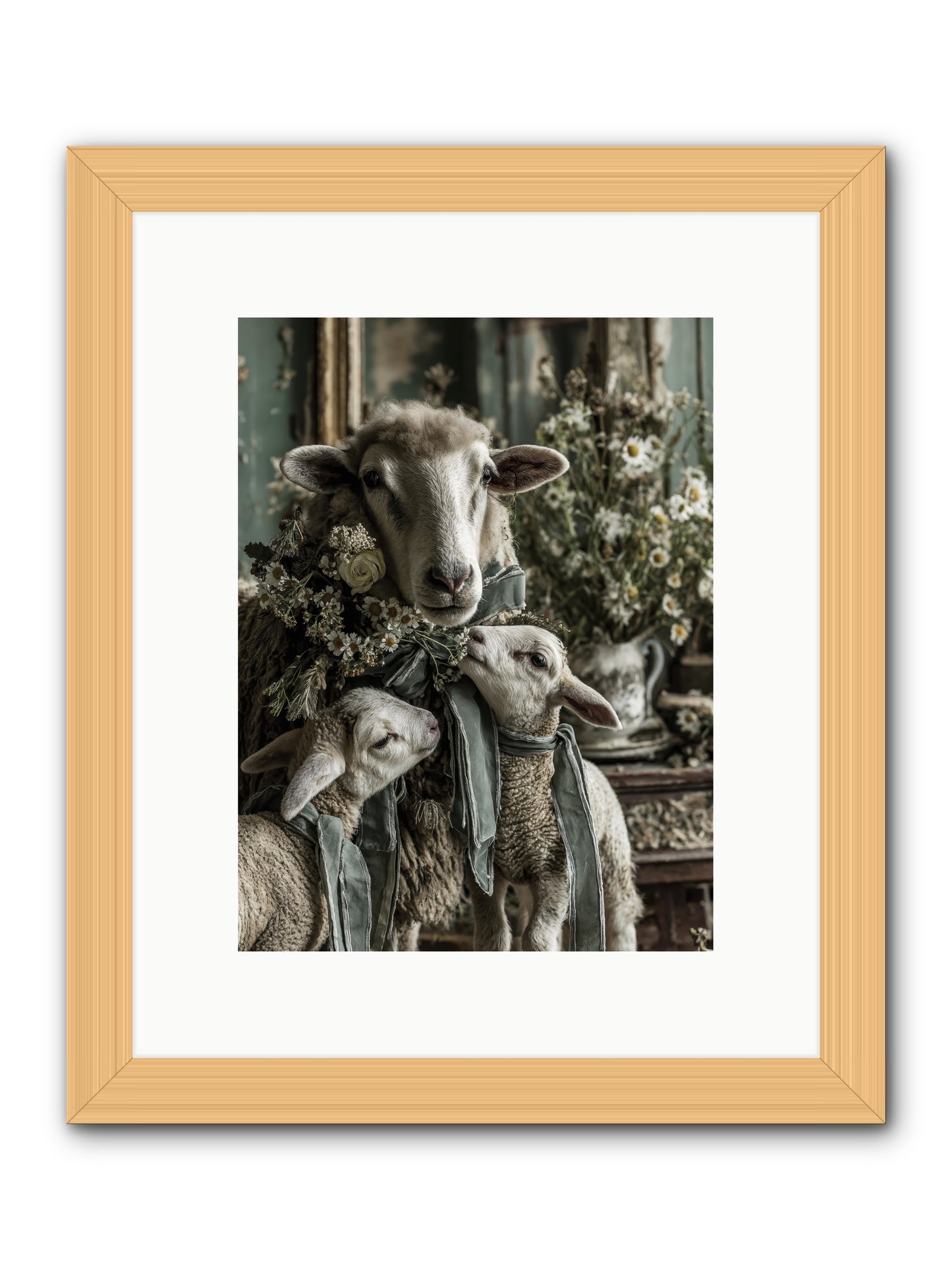 Always -- Framed Print - Natural 9x12