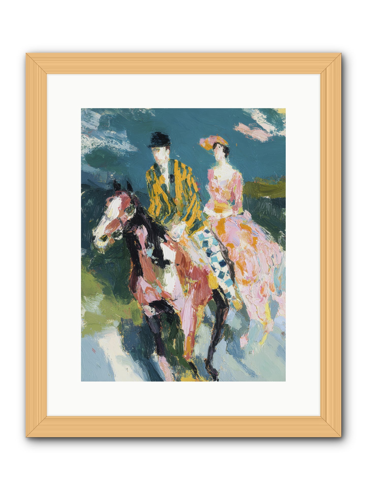 Always Enchanted -- Framed Print - Natural 12x16