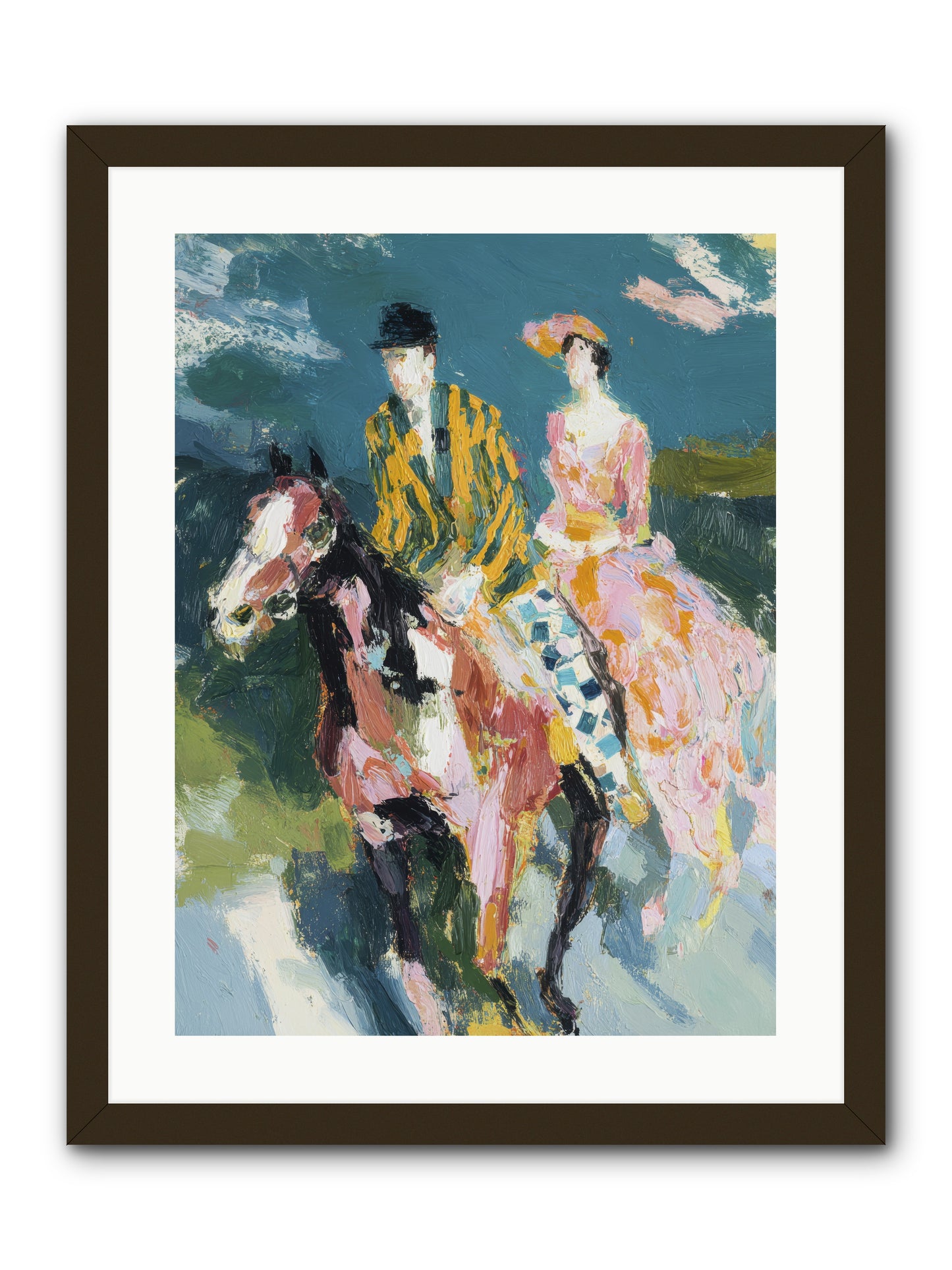 Always Enchanted -- Framed Print - Black 18x24