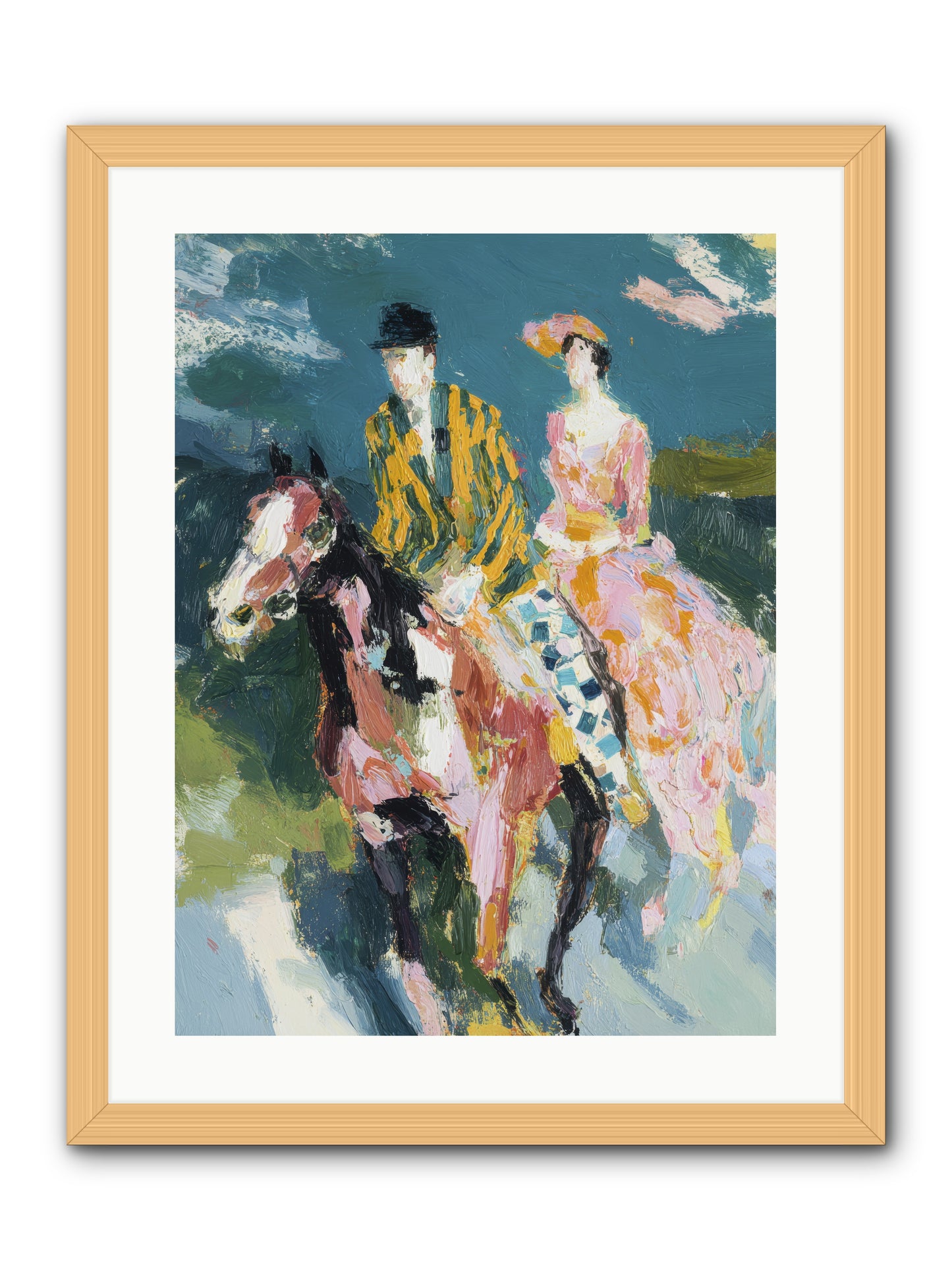 Always Enchanted -- Framed Print - Natural 18x24