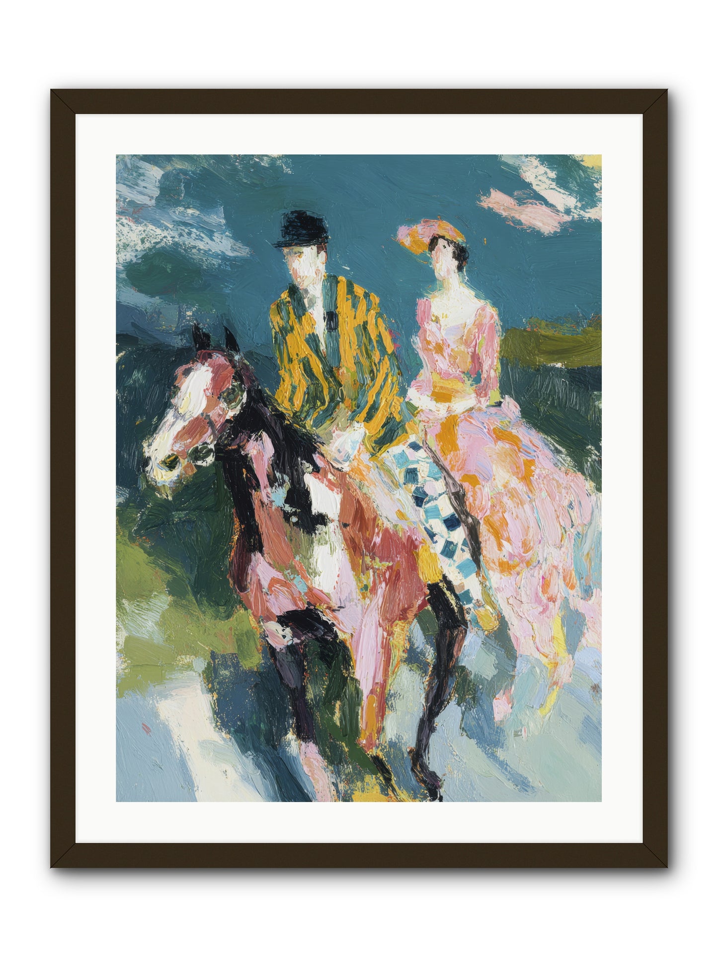 Always Enchanted -- Framed Print - Black 24x32