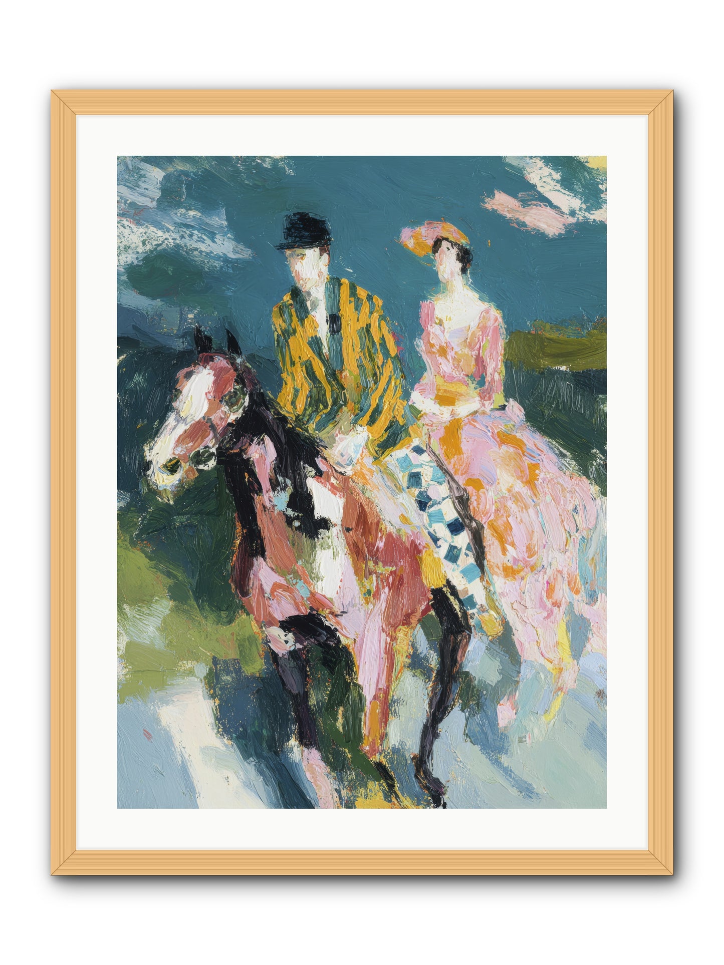Always Enchanted -- Framed Print - Natural 24x32
