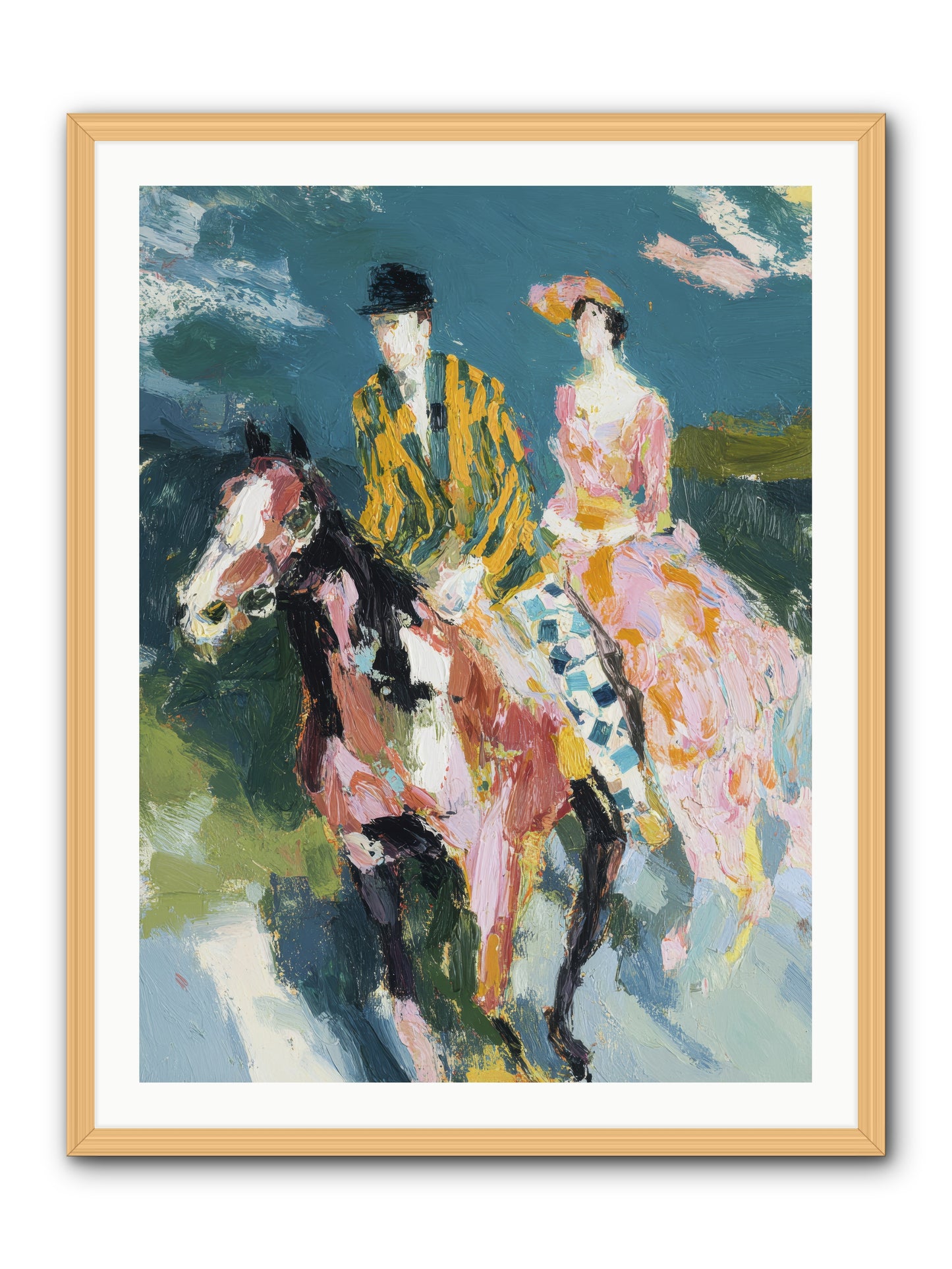 Always Enchanted -- Framed Print - Natural 30x40