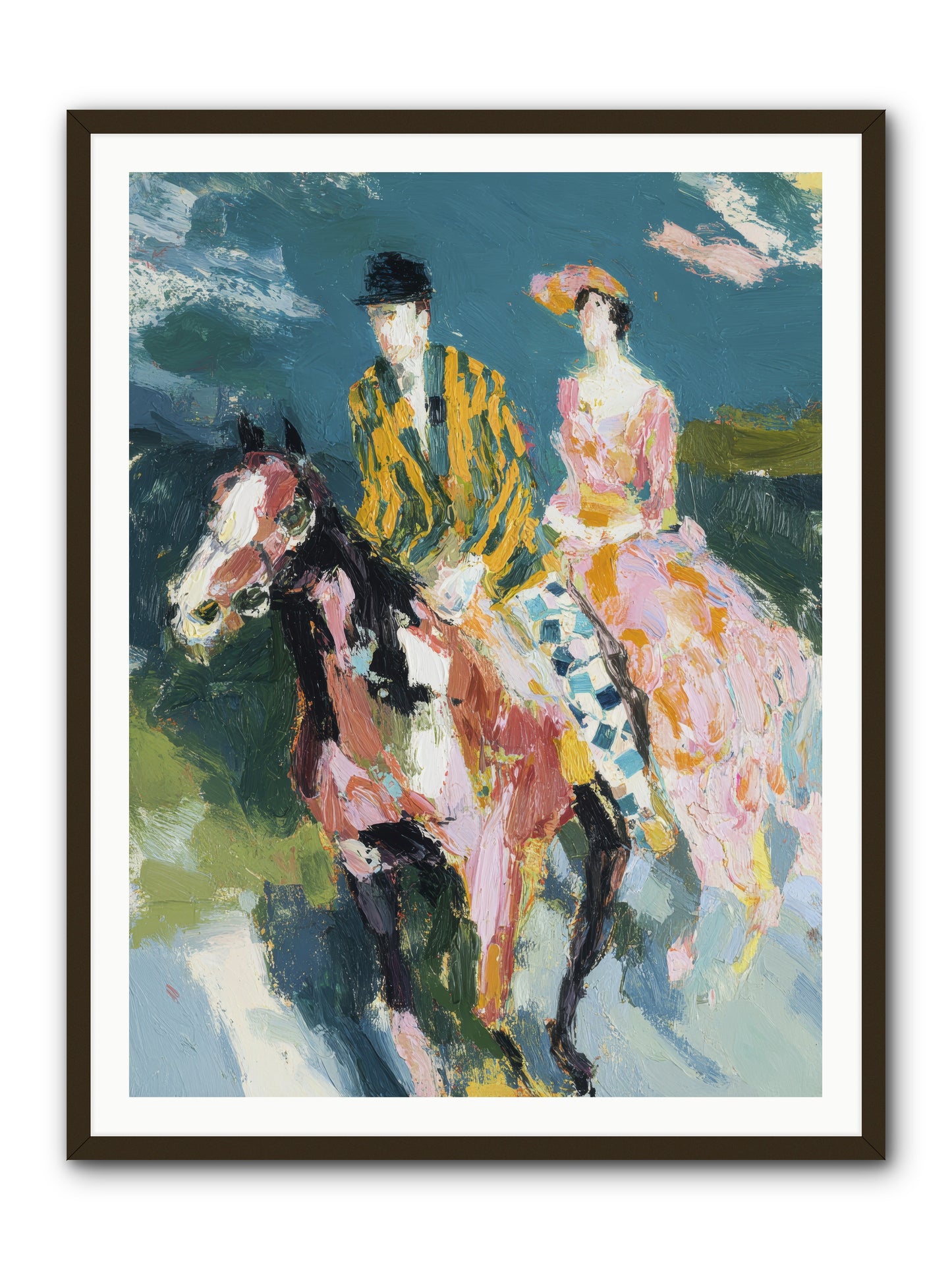 Always Enchanted -- Framed Print - Black 36x48