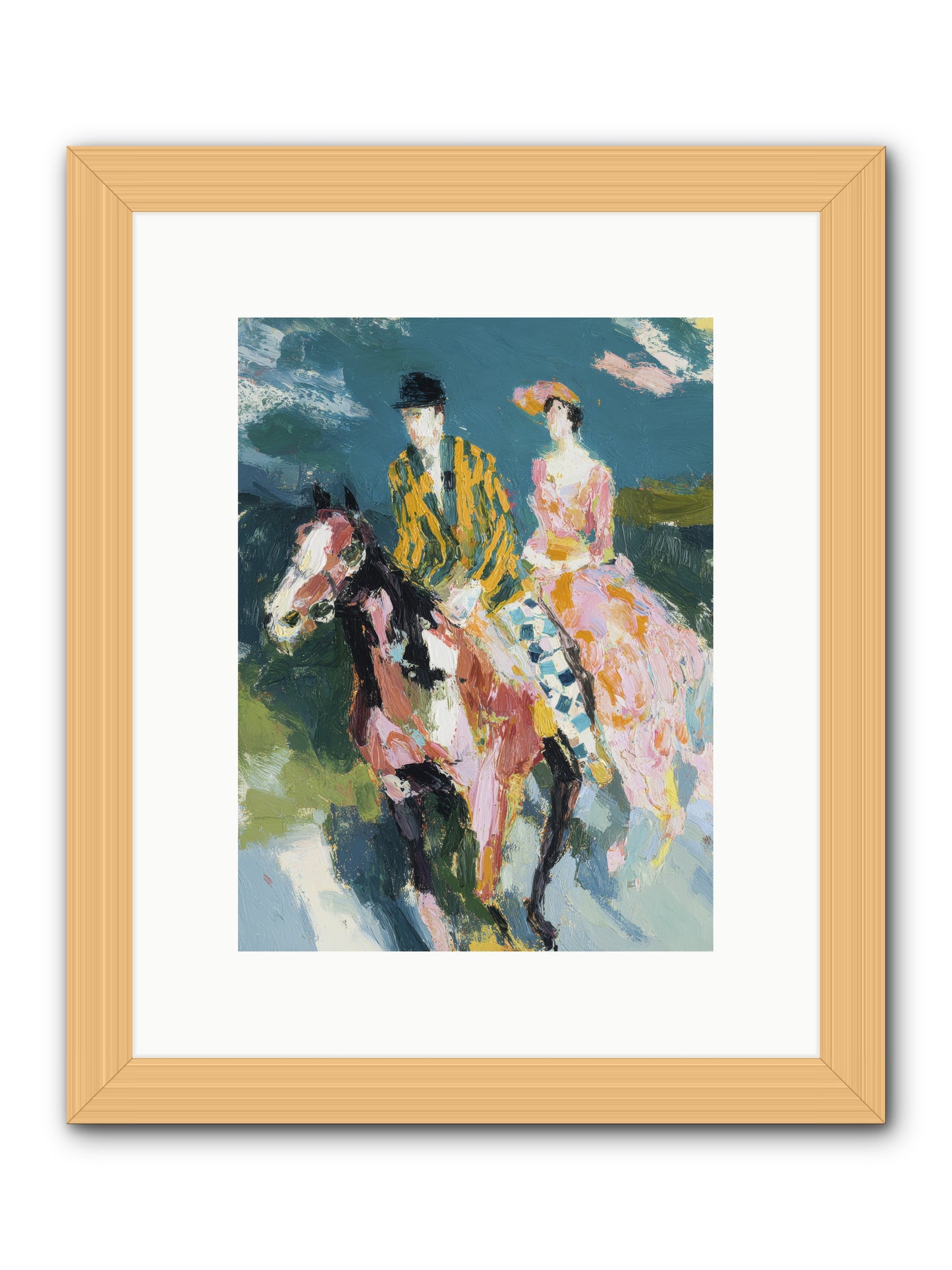Always Enchanted -- Framed Print - Natural 9x12