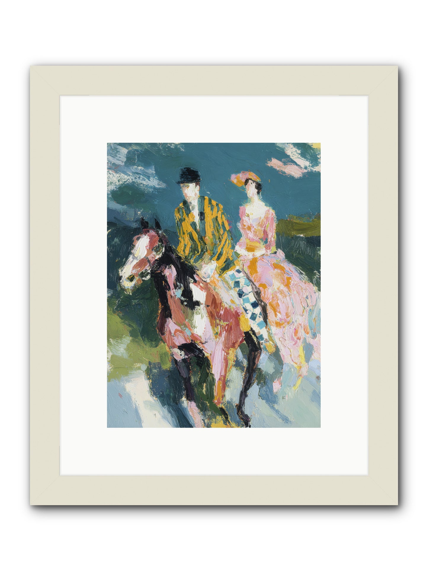 Always Enchanted -- Framed Print - White 9x12