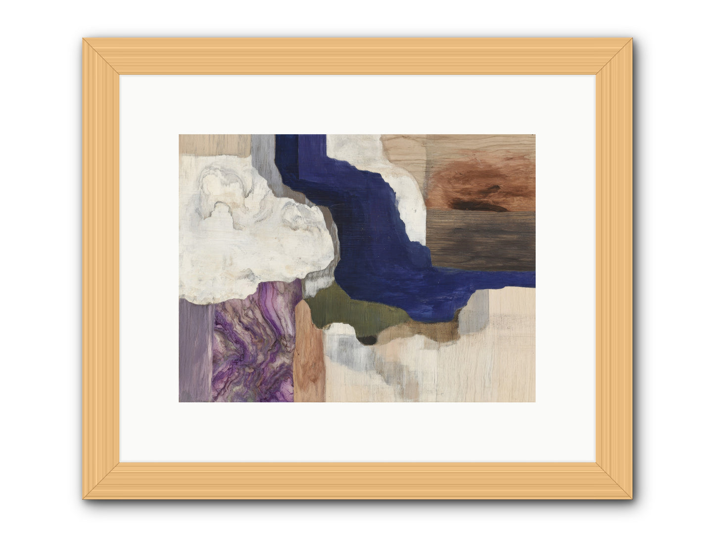 Amberlith Grove -- Framed Print - Natural 12x9