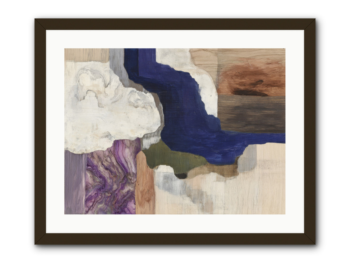 Amberlith Grove -- Framed Print - Black 24x18