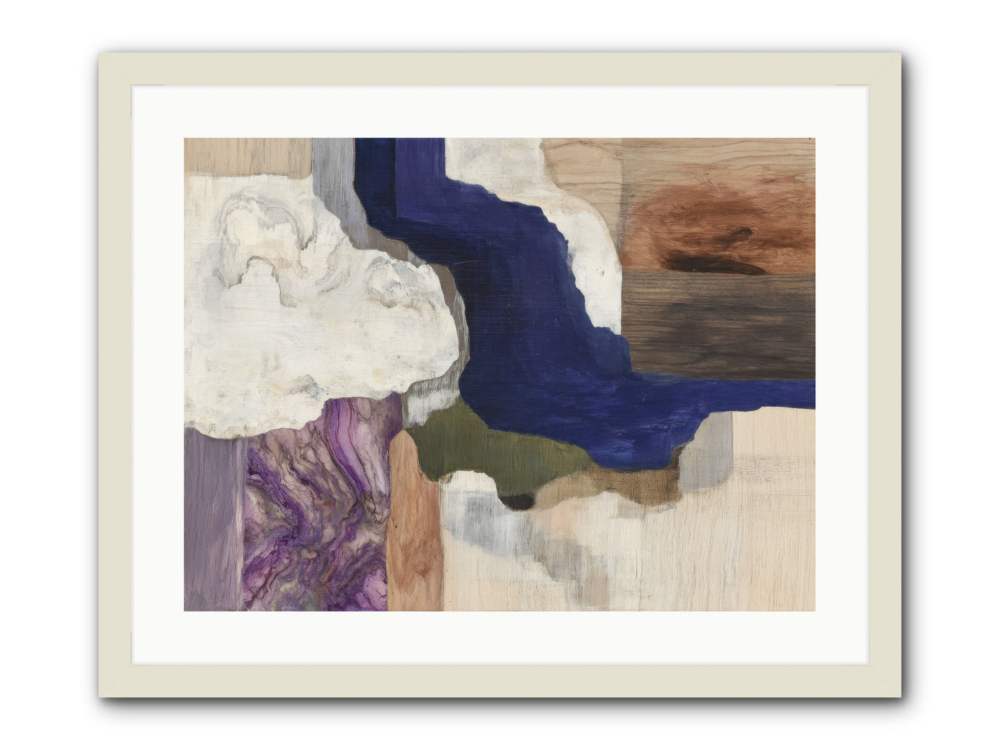 Amberlith Grove -- Framed Print - White 24x18
