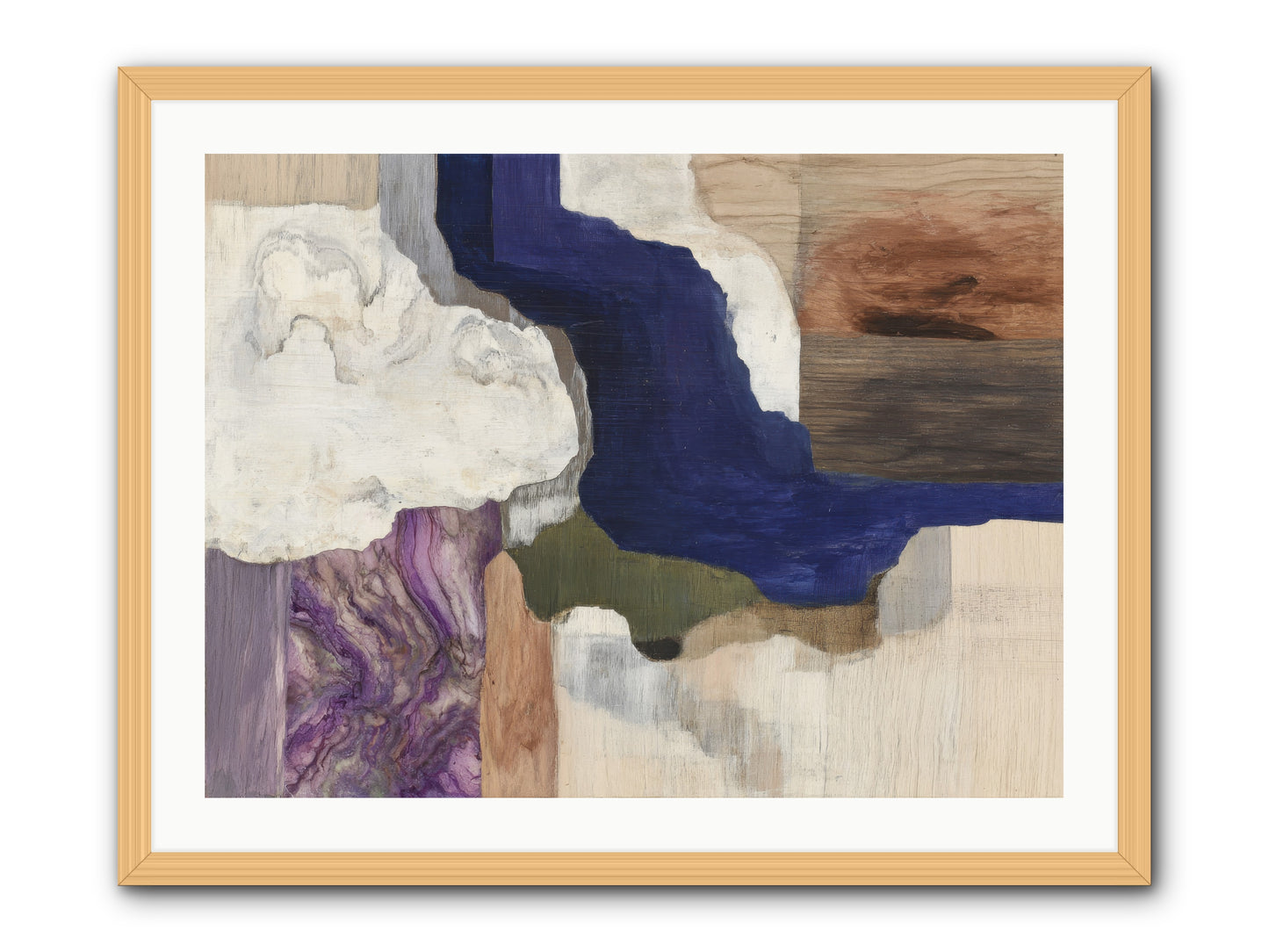 Amberlith Grove -- Framed Print - Natural 32x24