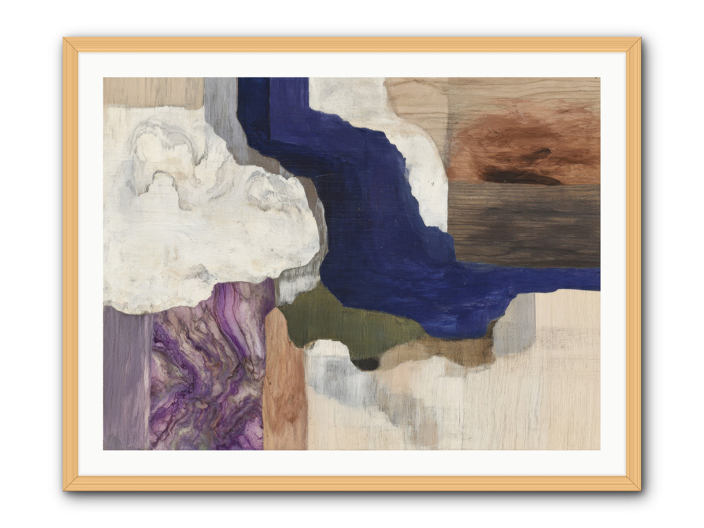 Amberlith Grove -- Framed Print - Natural 40x30