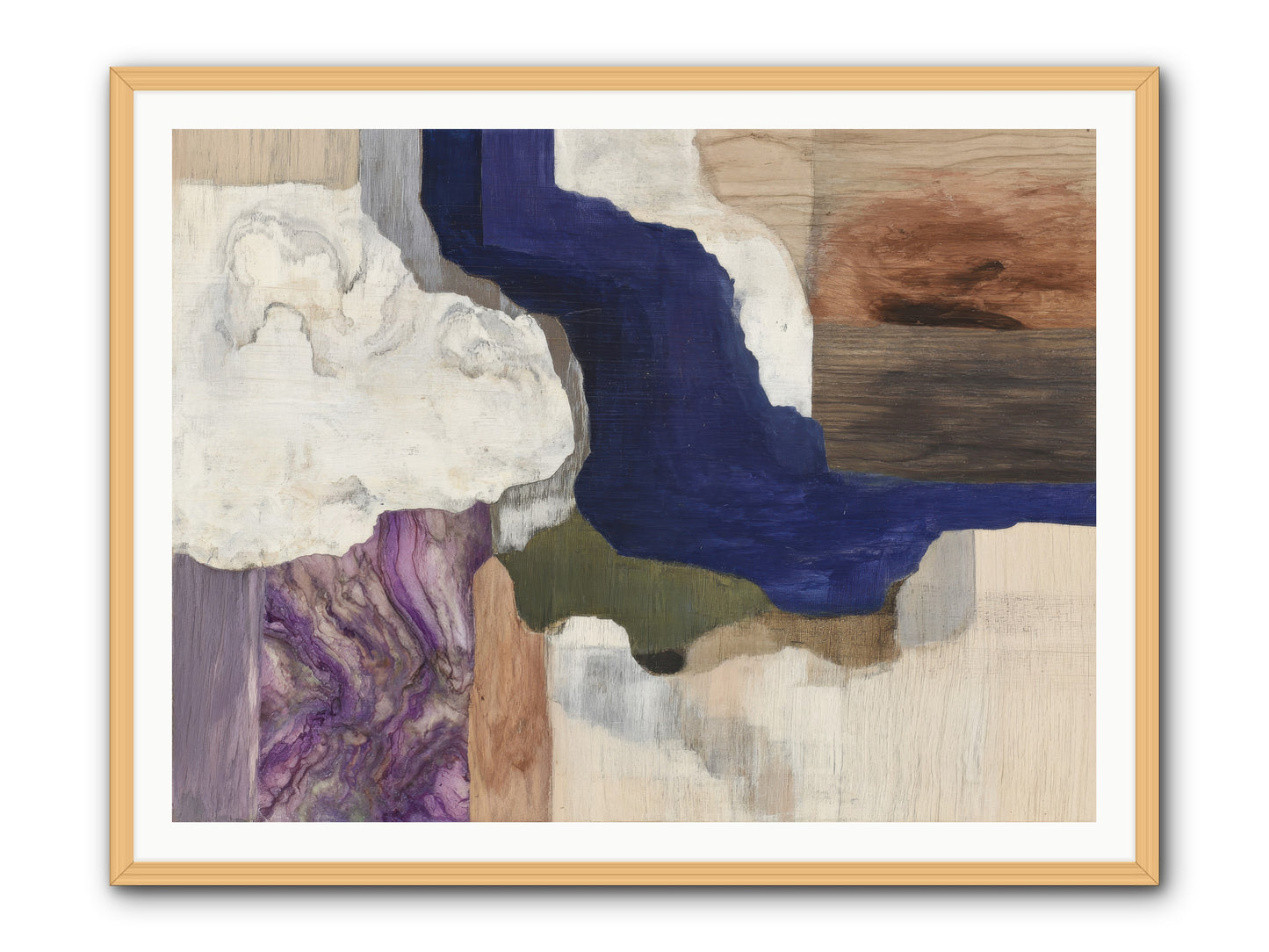 Amberlith Grove -- Framed Print - Natural 48x36