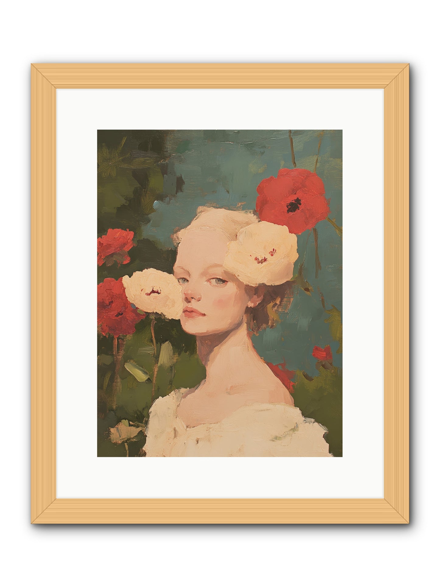 Ambrose Fernhollow-REZ -- Framed Print - Natural 12x16