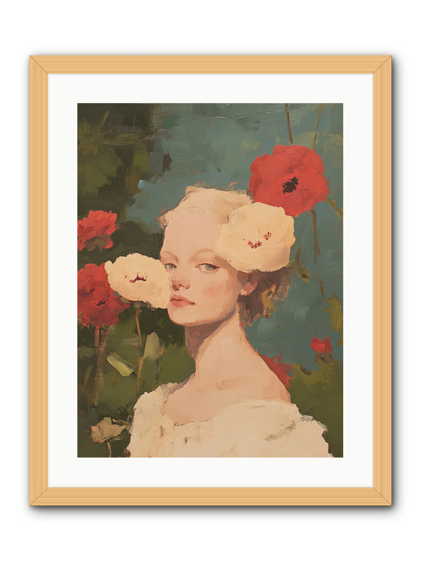 Ambrose Fernhollow-REZ -- Framed Print - Natural 18x24