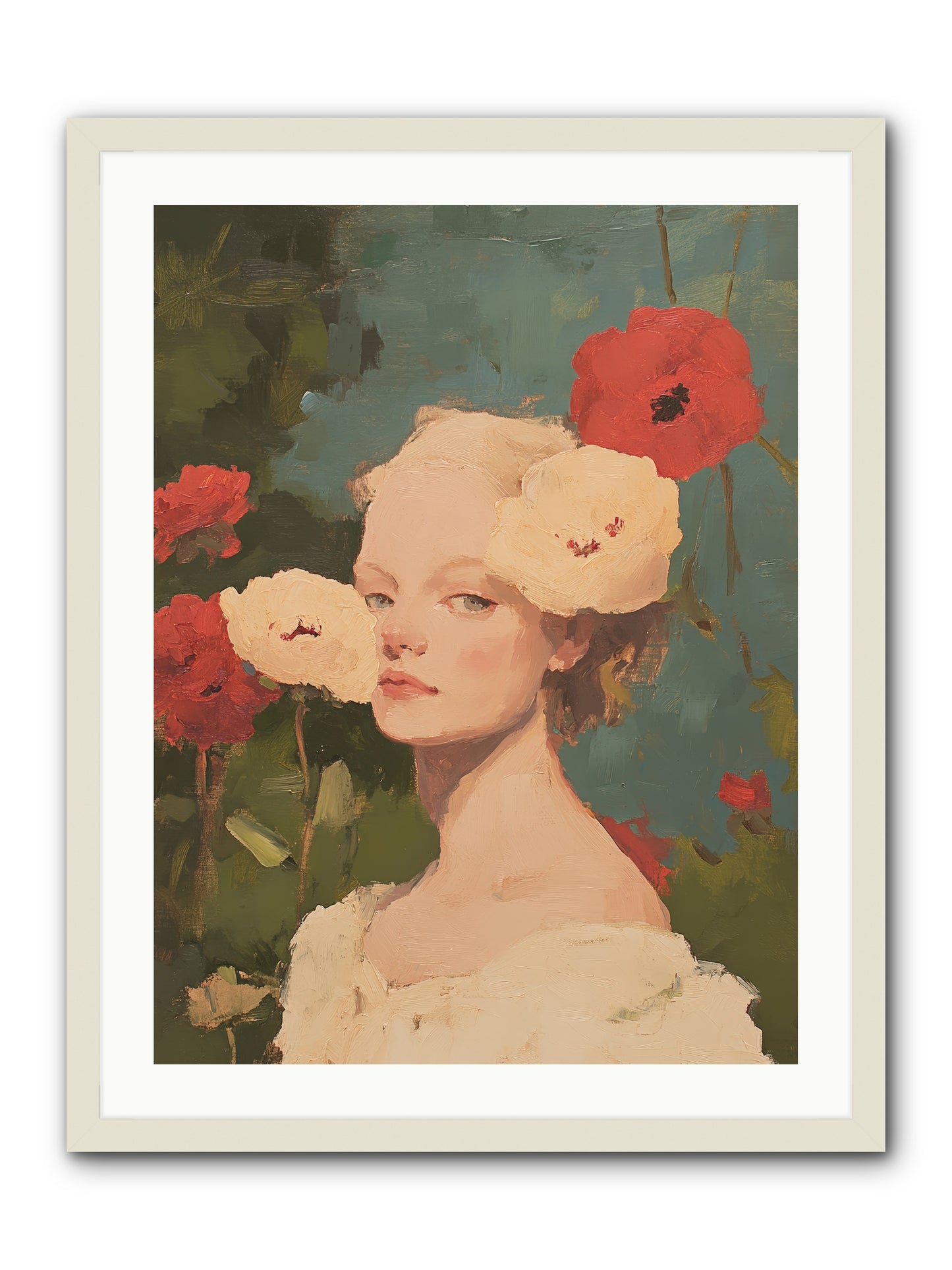 Ambrose Fernhollow-REZ -- Framed Print - White 24x32
