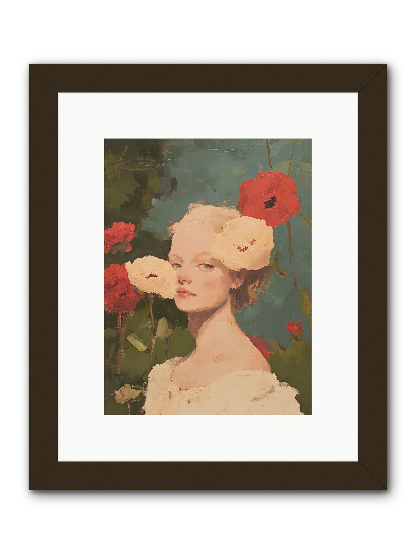Ambrose Fernhollow-REZ -- Framed Print - Black 9x12
