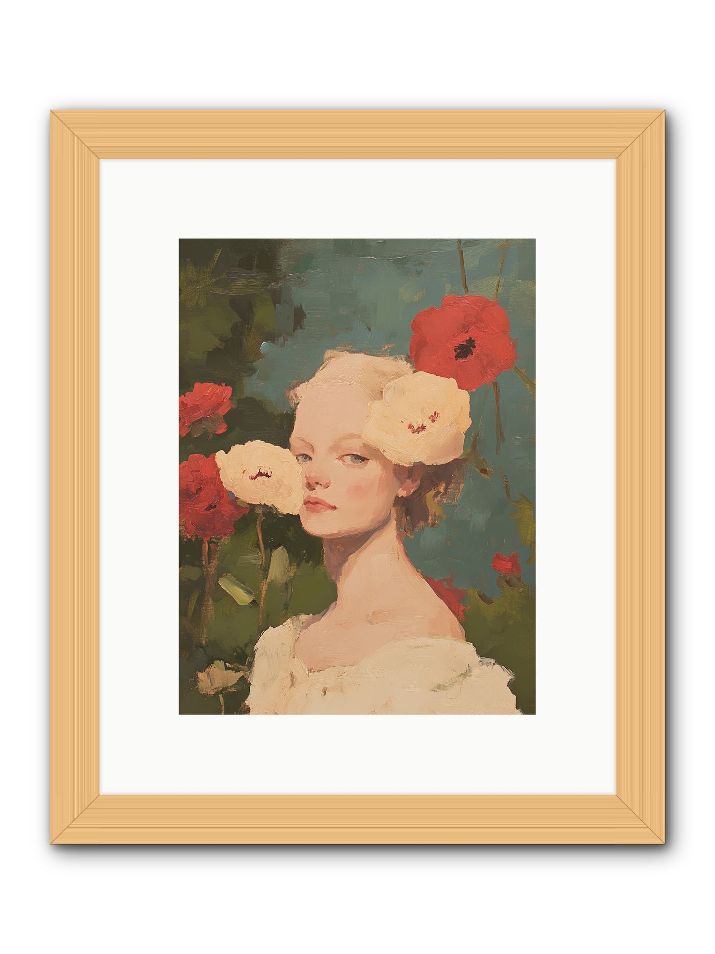 Ambrose Fernhollow-REZ -- Framed Print - Natural 9x12