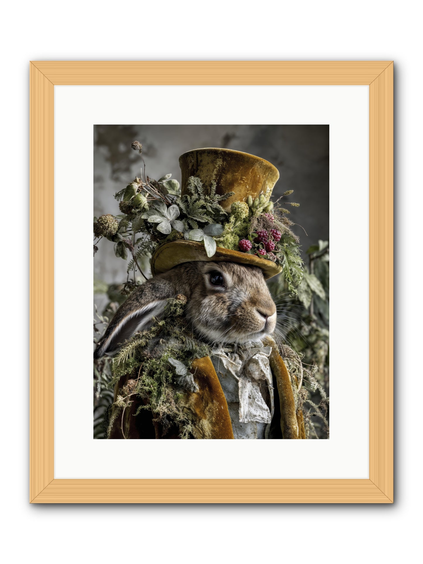 Ambrosia -- Framed Print - Natural 12x16